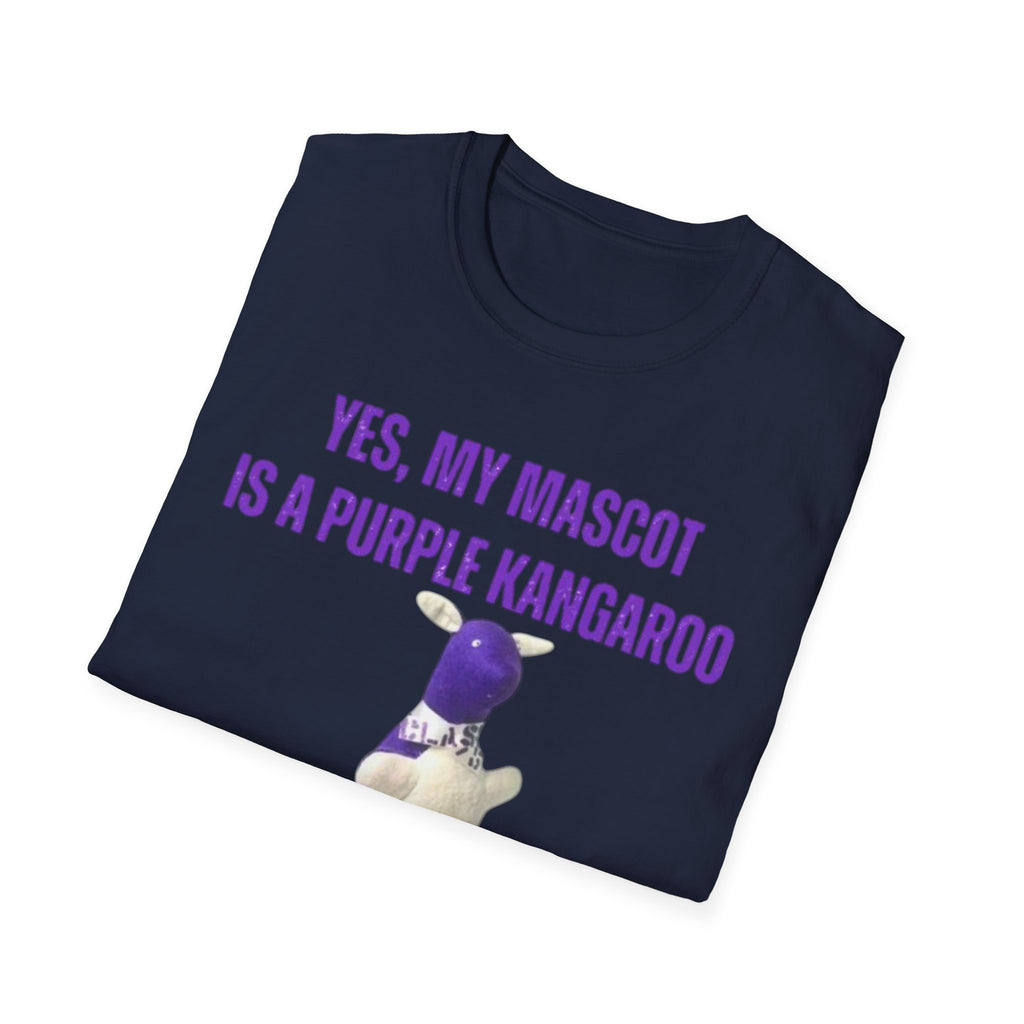 LWHS Class Reunion T-Shirt – Purple Kangaroo Mascot | “Once a Kang, Always a Kang”