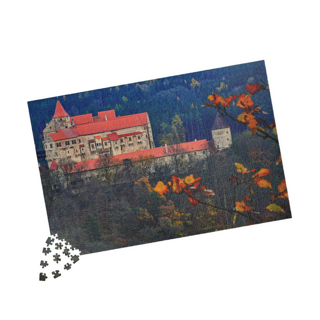 Jigsaw Puzzle - Beautiful Castle in Autumn Forest