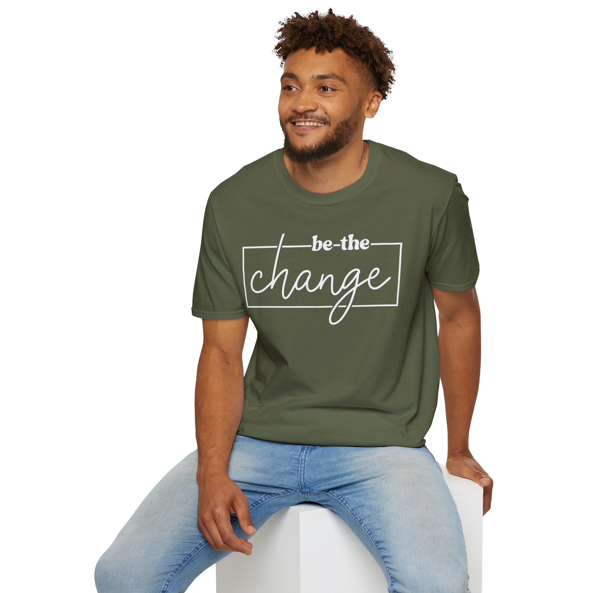 Be The Change Unisex T-Shirt XS-5XL