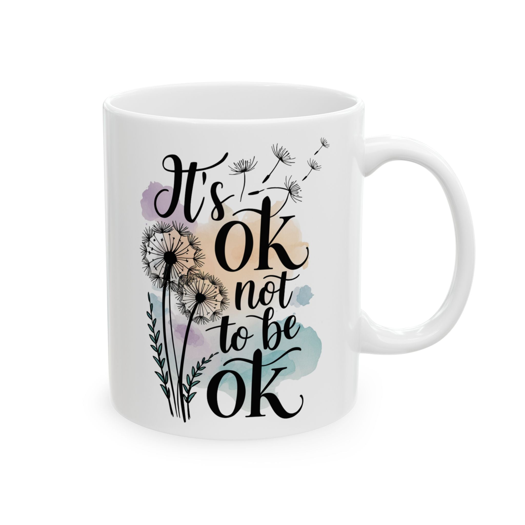 Daily Affirmation "It's Okay" Ceramic Mug