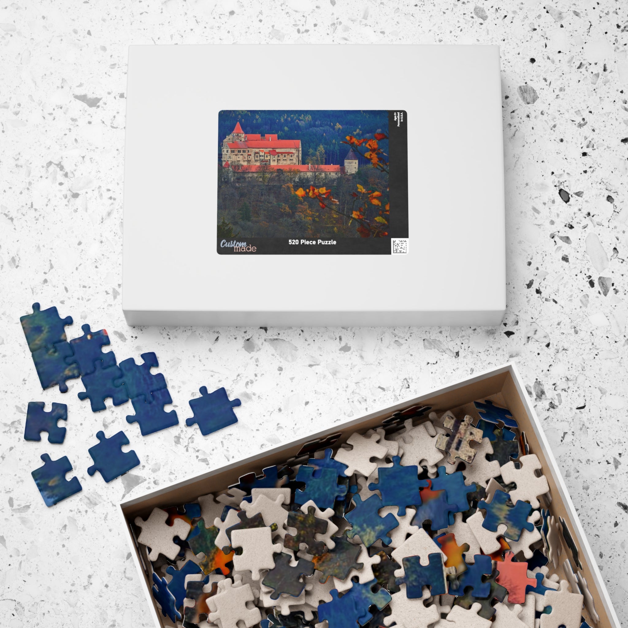 Jigsaw Puzzle - Beautiful Castle in Autumn Forest