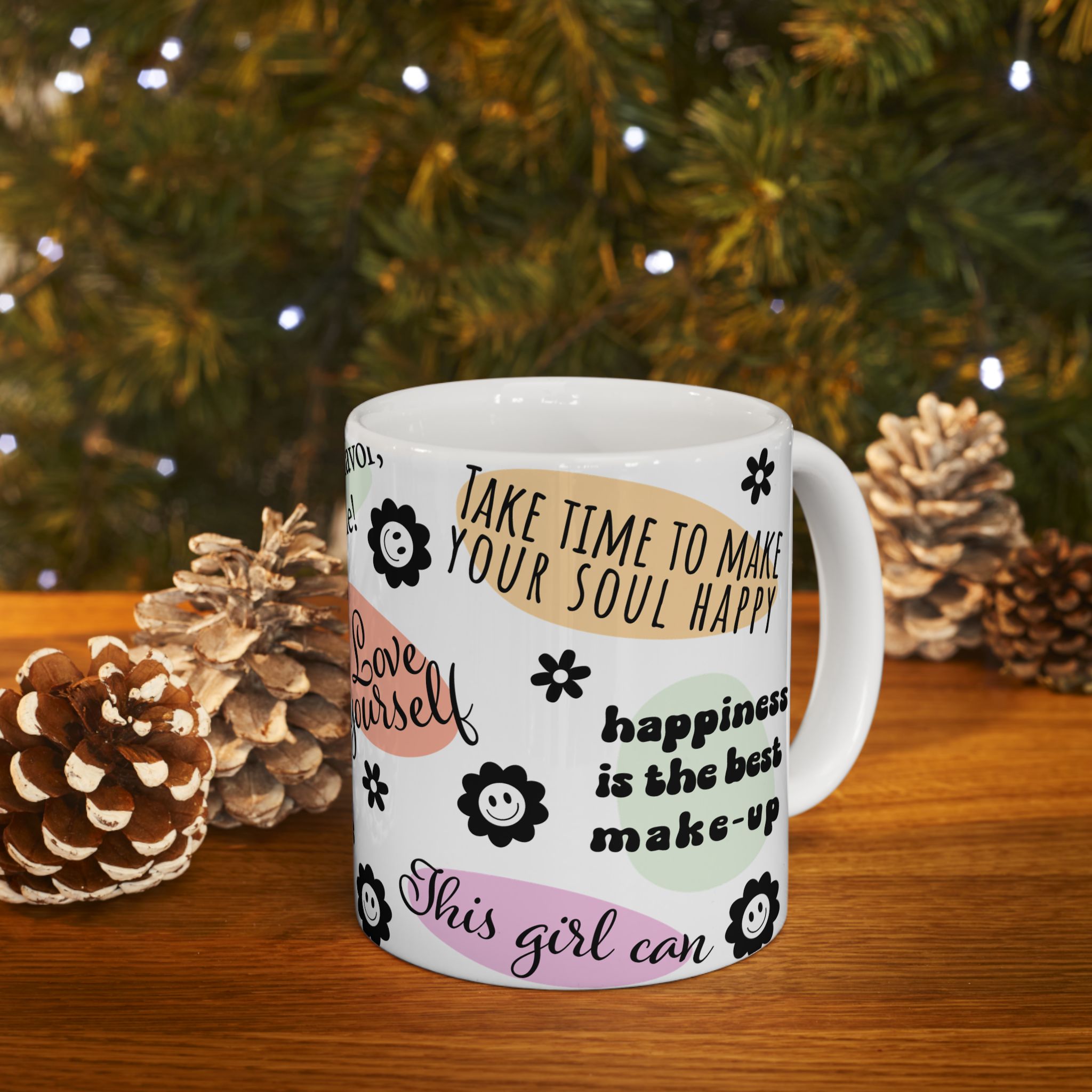 Mental Health Positive Affirmations Coffee Mug 11oz 15oz