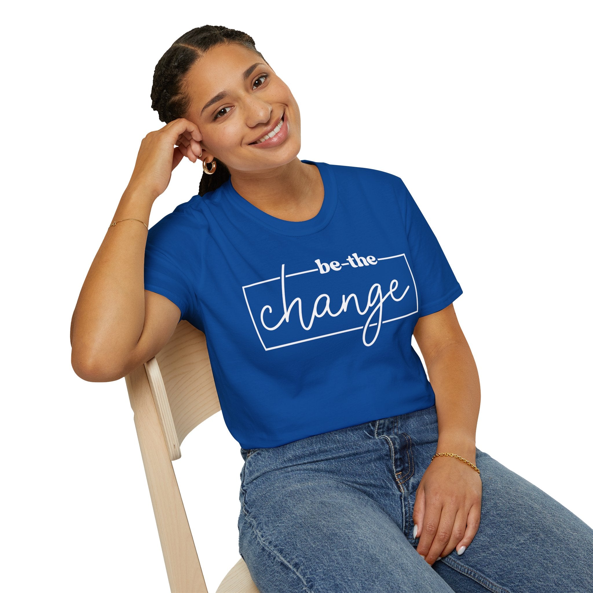 Be The Change Unisex T-Shirt XS-5XL