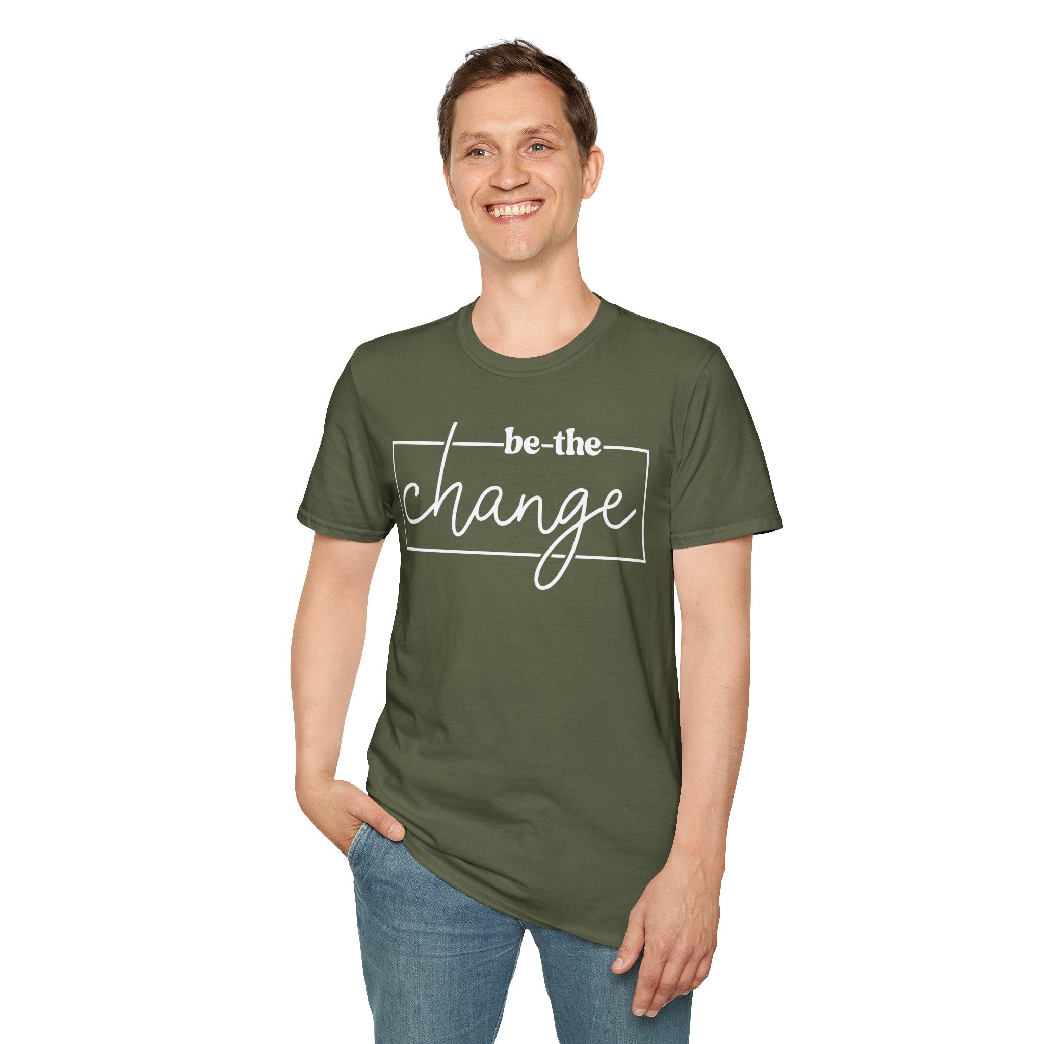 Be The Change Unisex T-Shirt XS-5XL