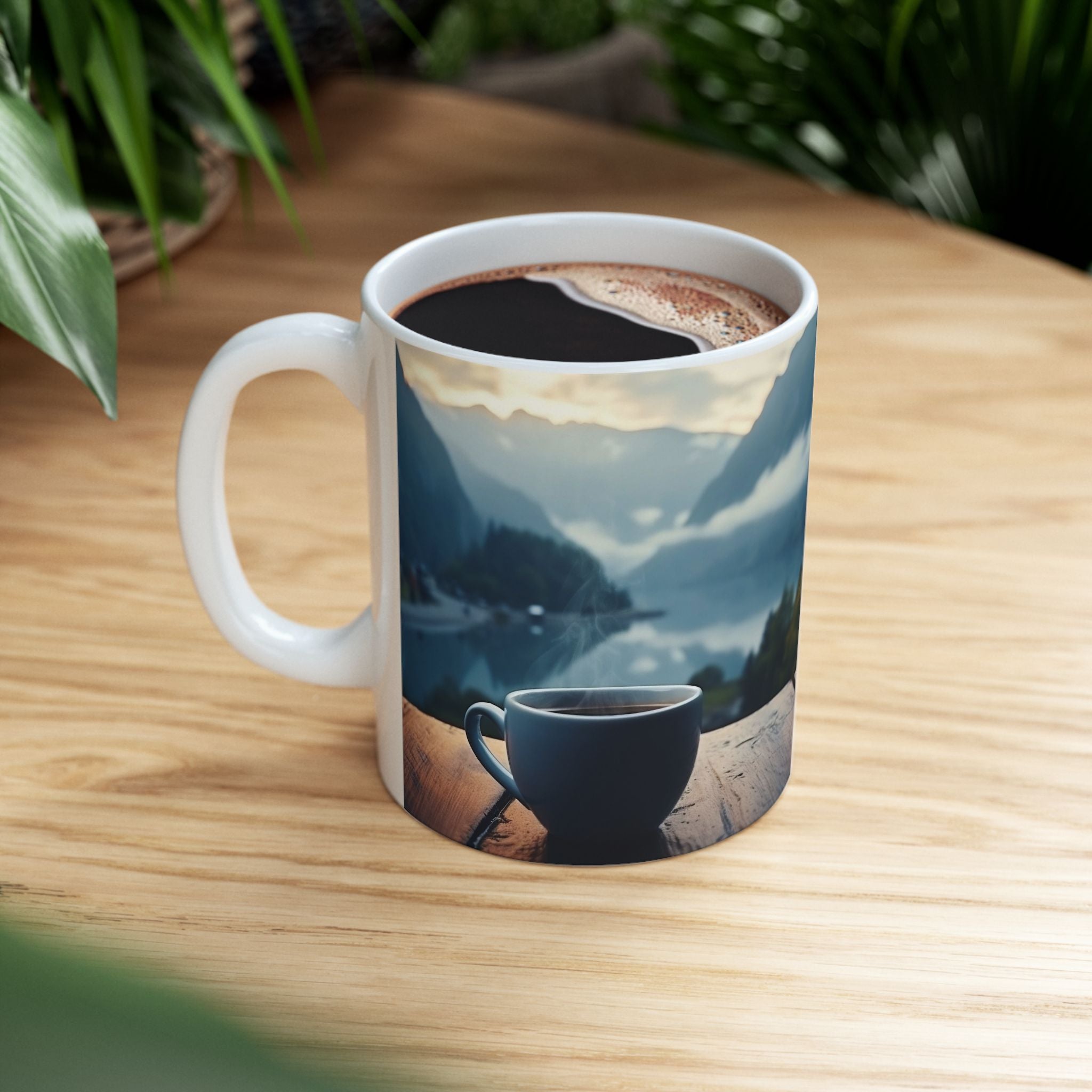 Morning Scene Ceramic Mug