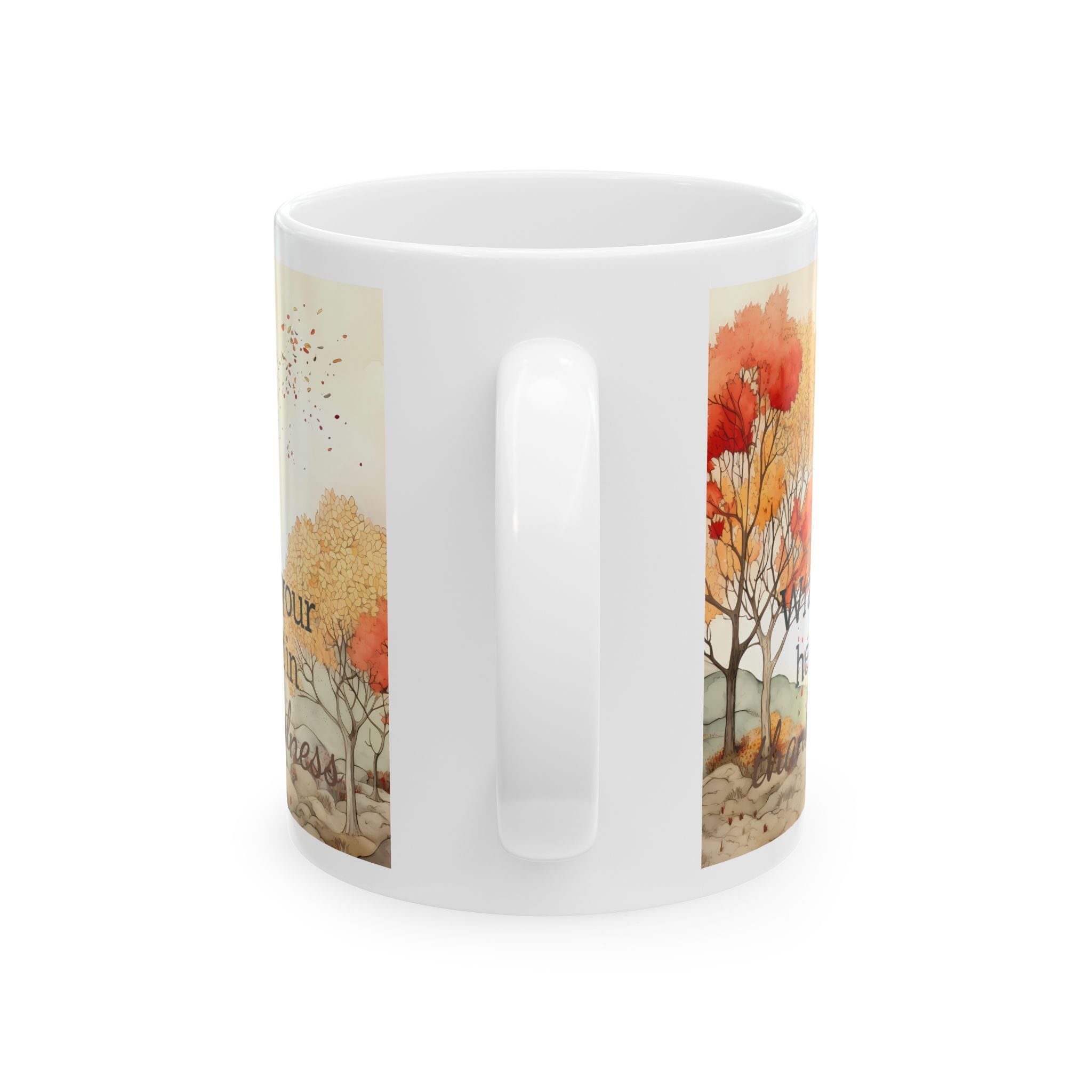 Cozy Autumn Mug | Fall Coffee Cup | Sweater Weather Gift | Pumpkin Spice Season Mug | 11oz & 15oz Ceramic Cup | Artful Aggie Design