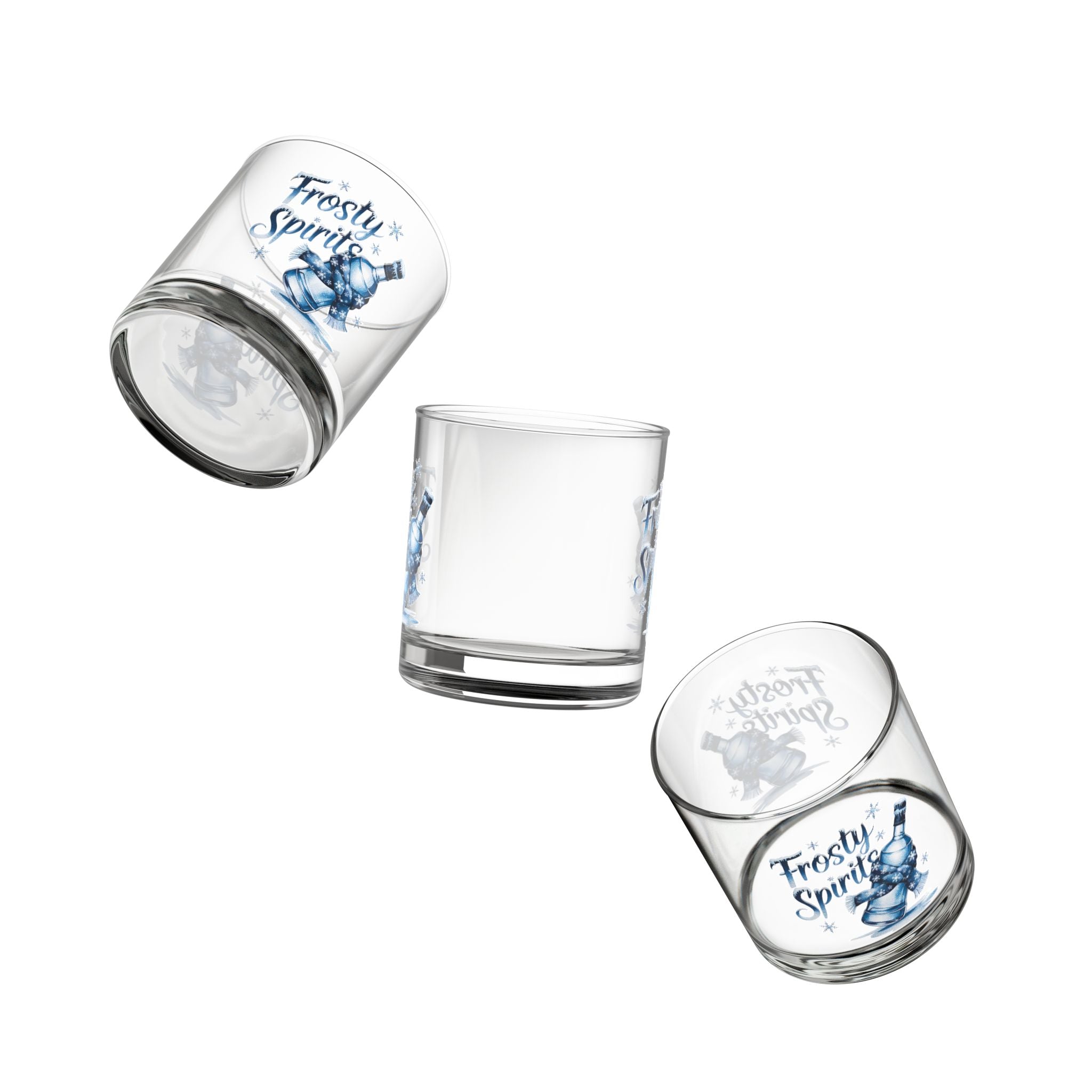 Frosty Spirits Rocks Glass