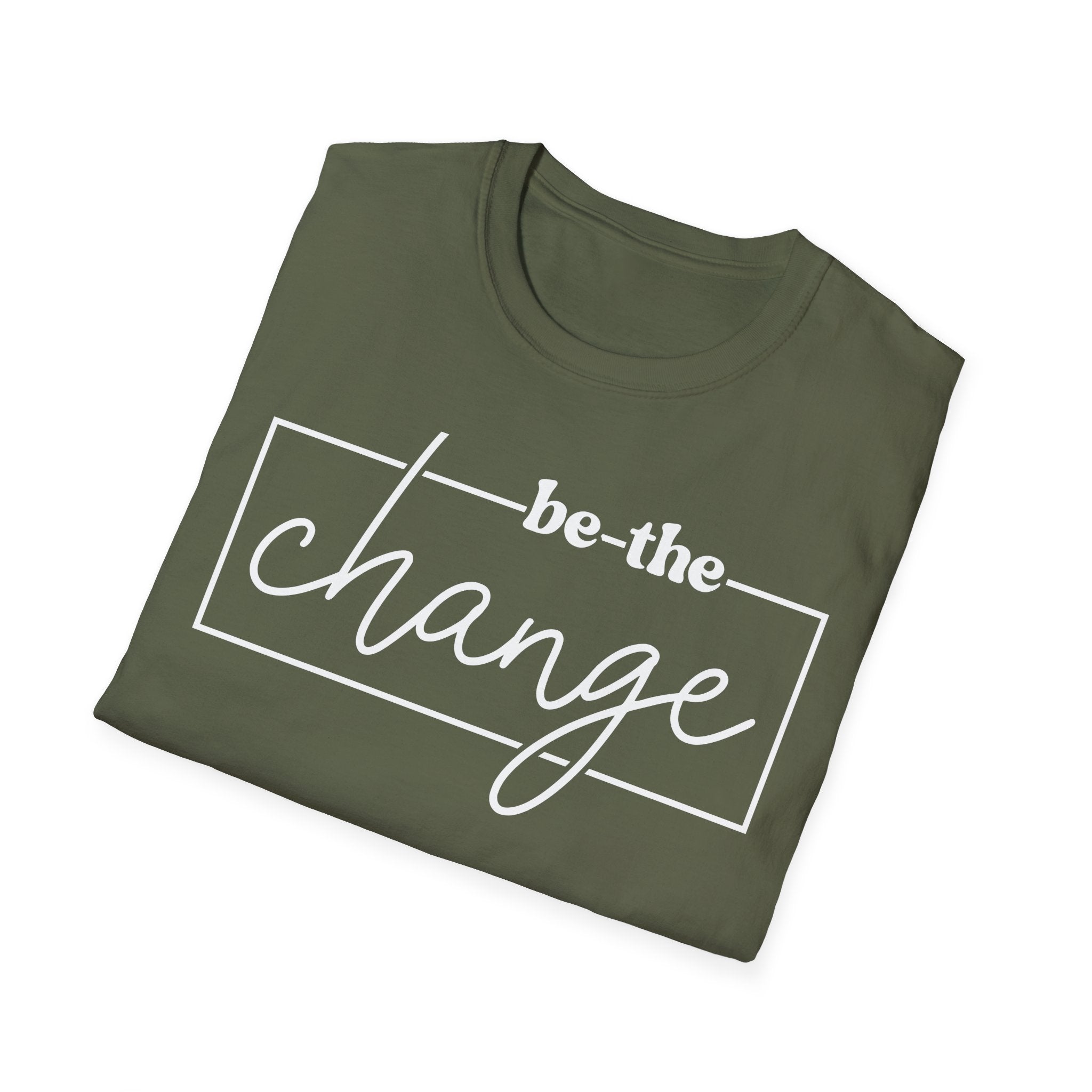 Be The Change Unisex T-Shirt XS-5XL