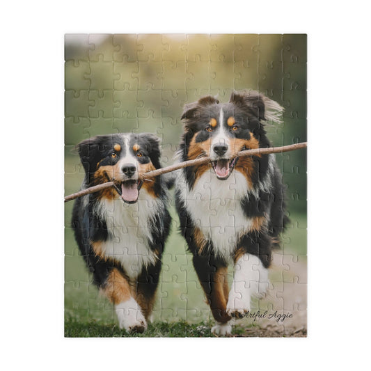 Puzzle - Running Dogs Jigsaw Puzzle