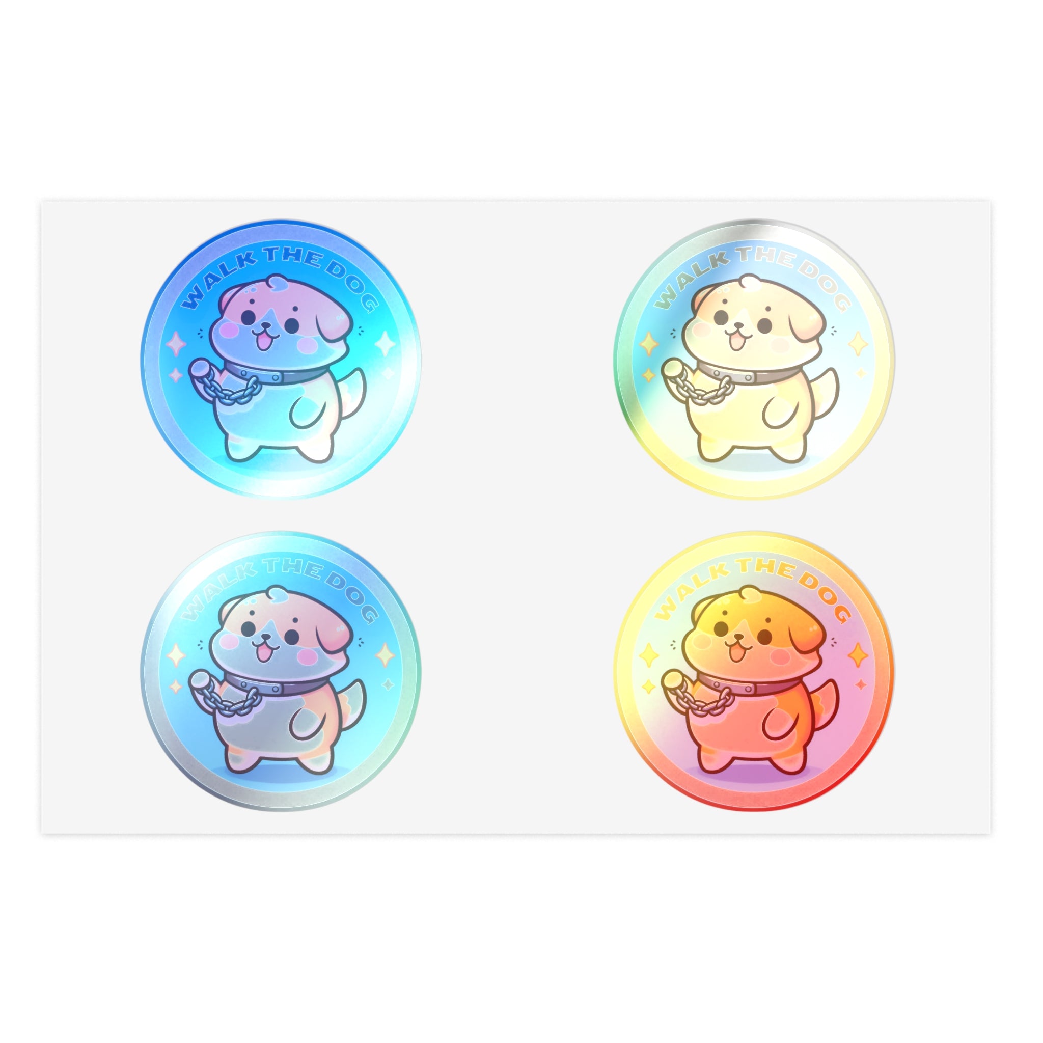Dog Walk Sticker Sheets Reminder Set