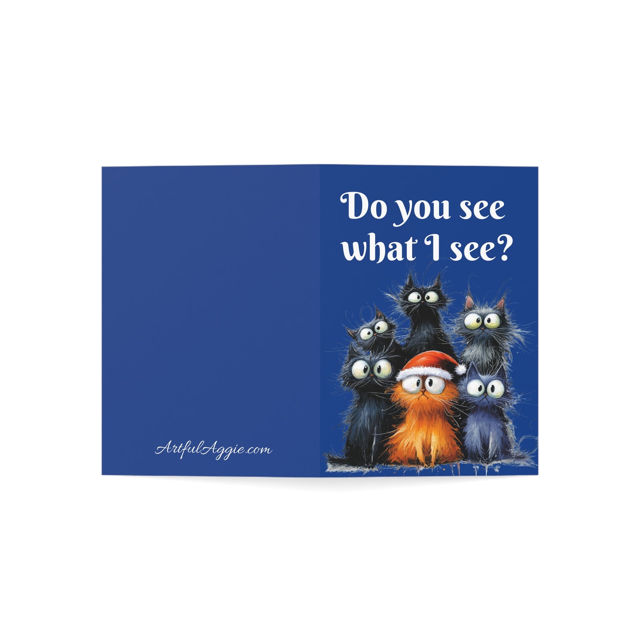 Greeting Card - More Frazzled Cats