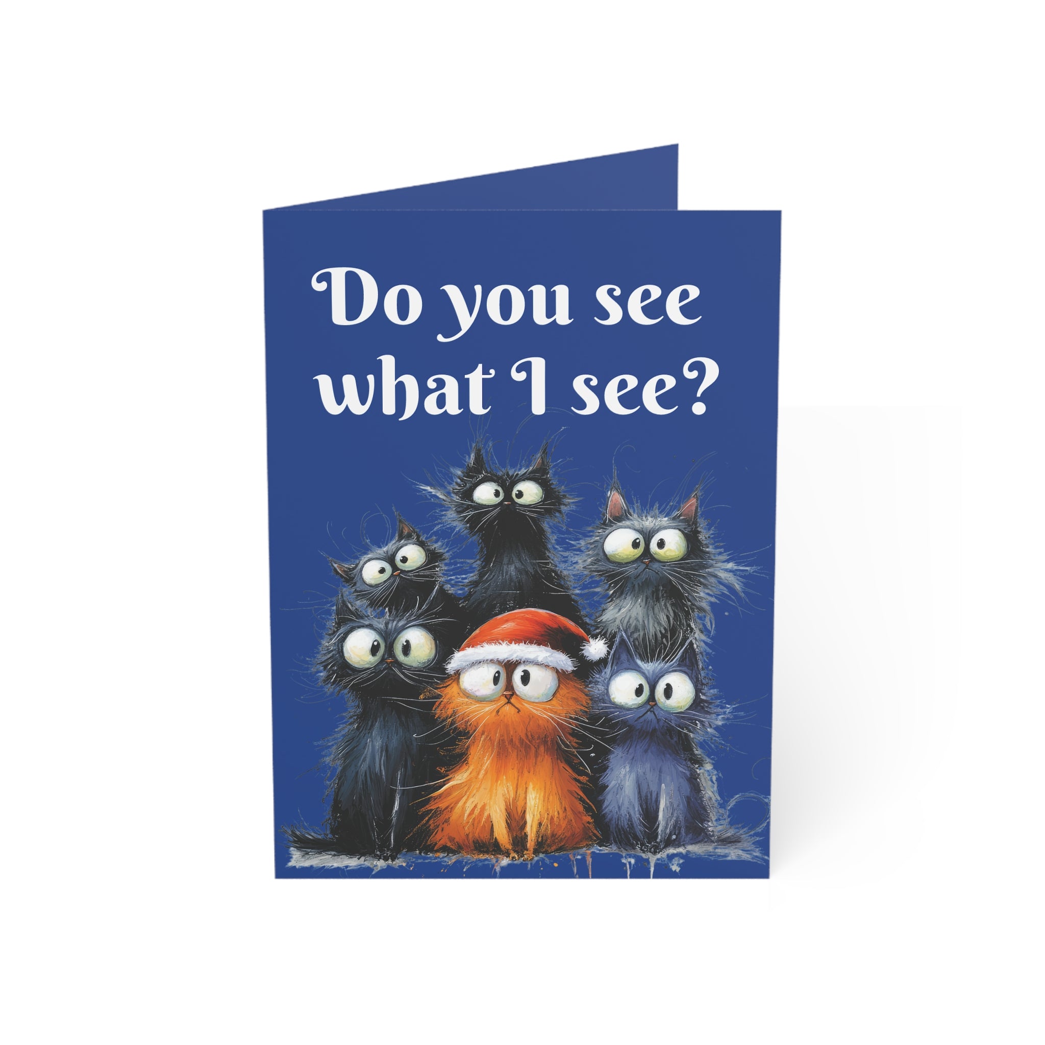 Greeting Card - More Frazzled Cats