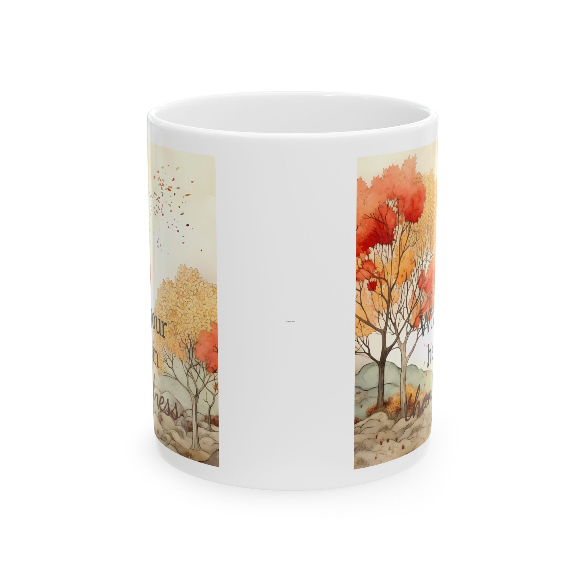 Cozy Autumn Mug | Fall Coffee Cup | Sweater Weather Gift | Pumpkin Spice Season Mug | 11oz & 15oz Ceramic Cup | Artful Aggie Design