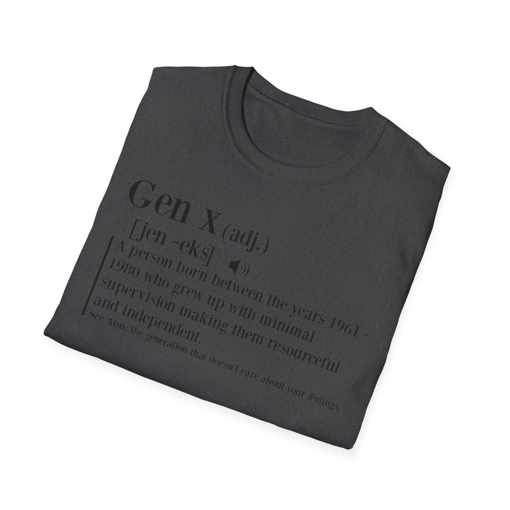 Gen X Definition T-Shirt