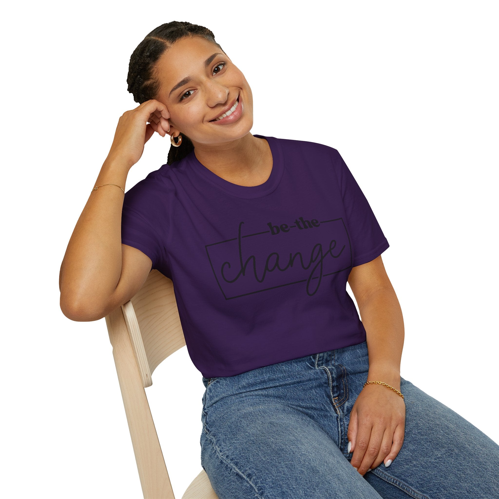 Be The Change Unisex T-Shirt XS-5XL