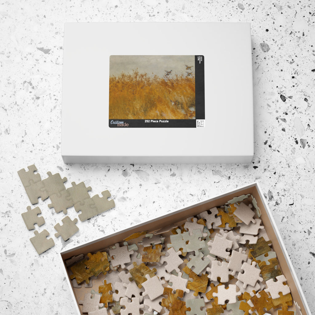 Jigsaw Puzzle - Mallard Ducks in the Field