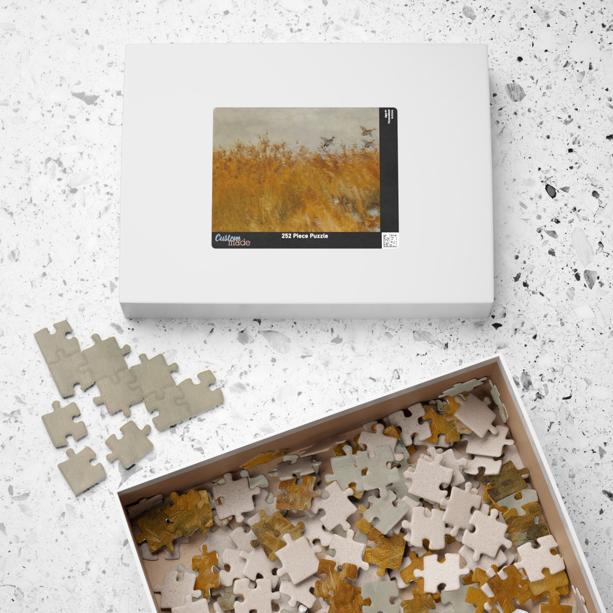 Jigsaw Puzzle - Mallard Ducks in the Field