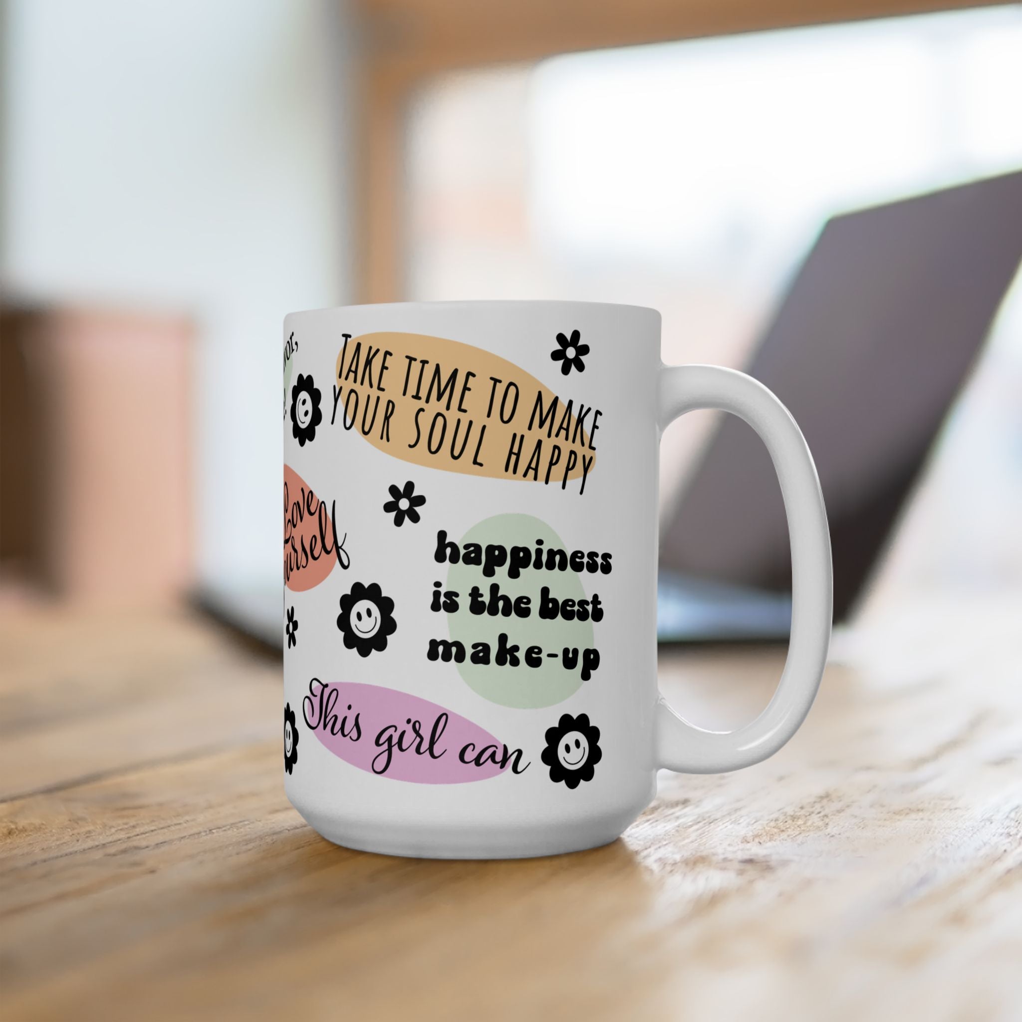 Mental Health Positive Affirmations Coffee Mug 11oz 15oz