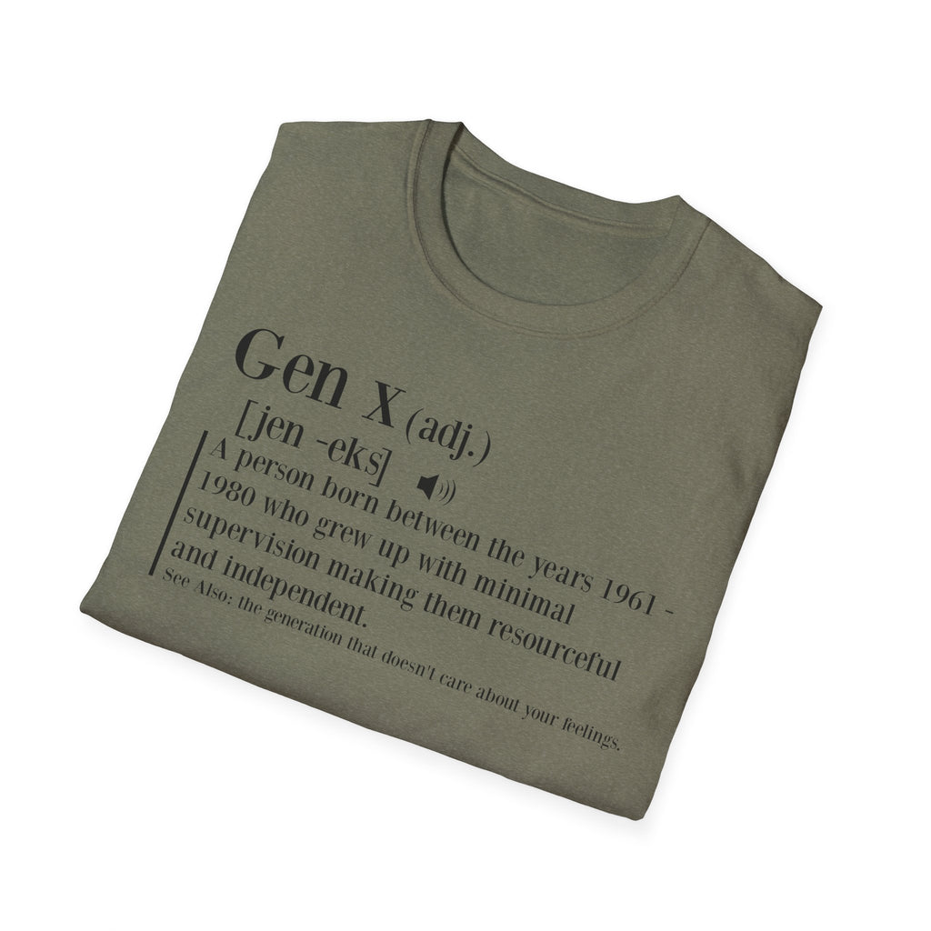 Gen X Definition T-Shirt