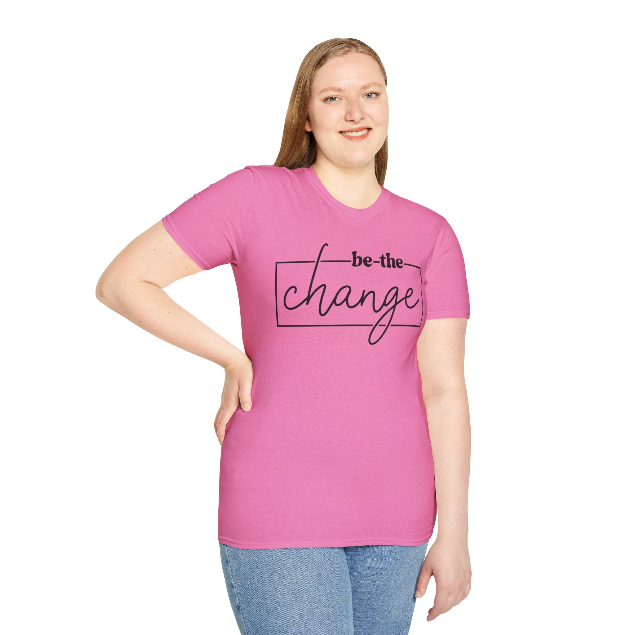 Be The Change Unisex T-Shirt XS-5XL