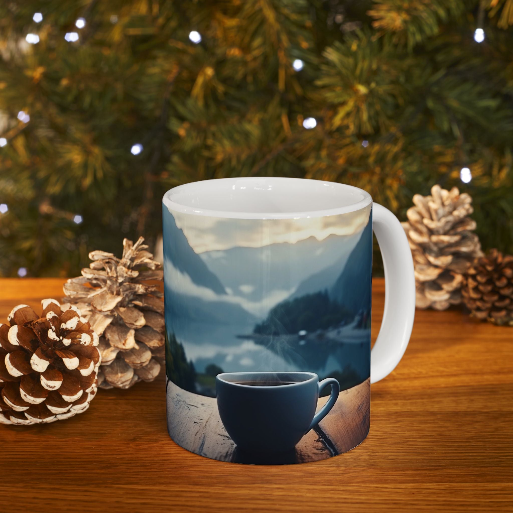 Morning Scene Ceramic Mug