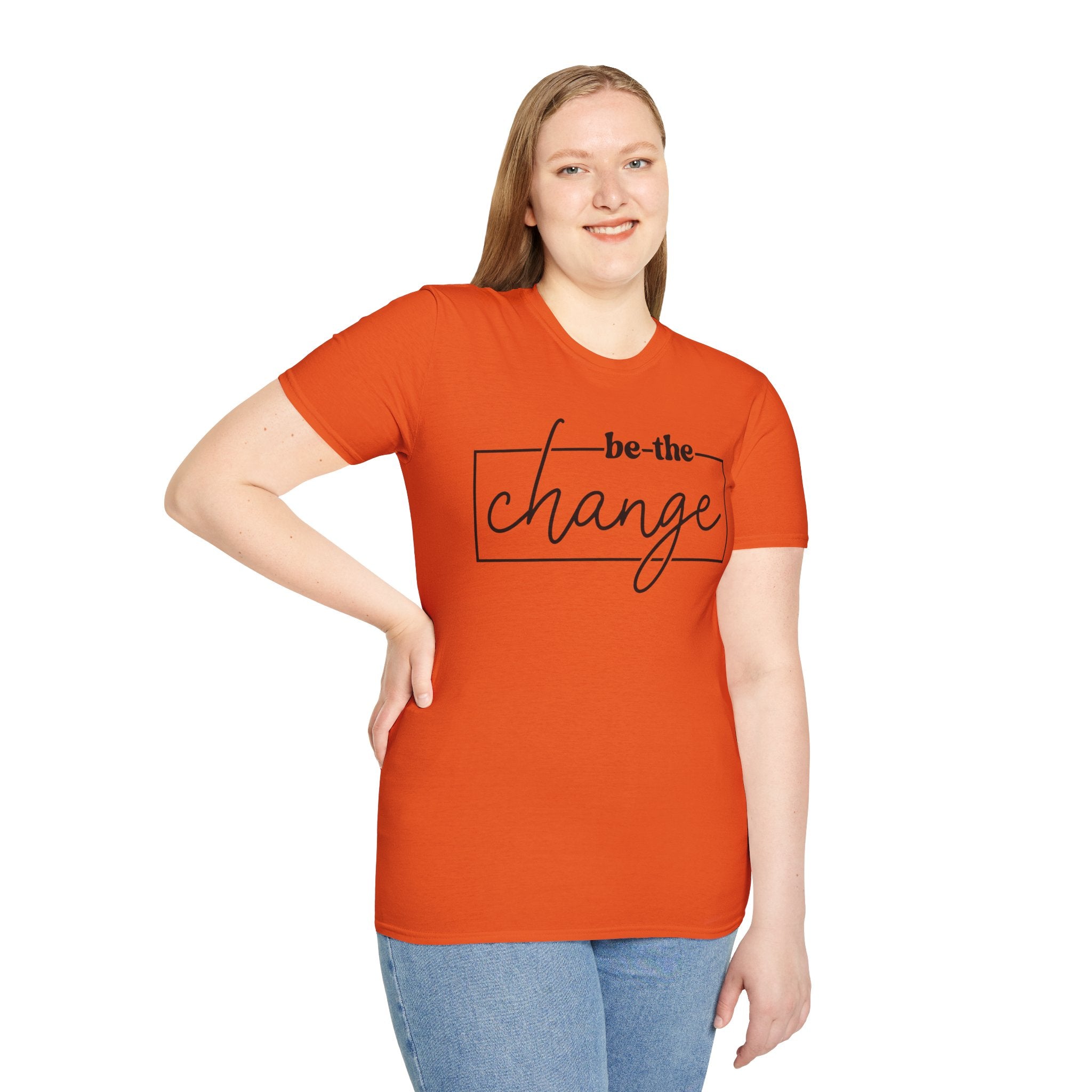 Be The Change Unisex T-Shirt XS-5XL