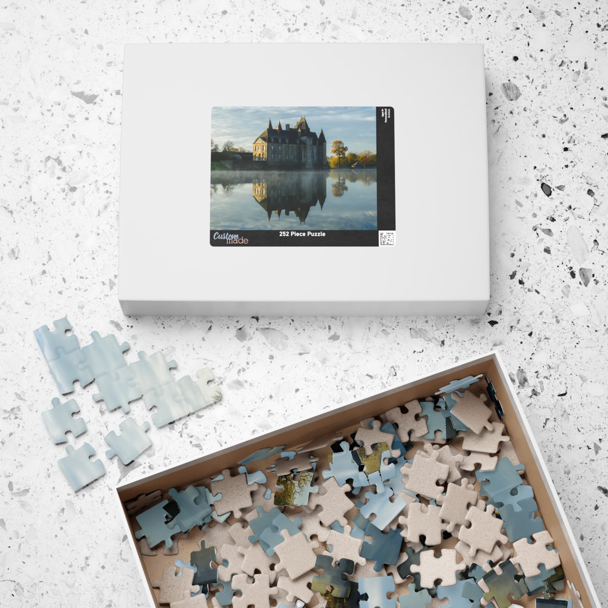 Jigsaw Puzzle - Castle Reflection Lake Autumn Sky 110-1014 Pieces