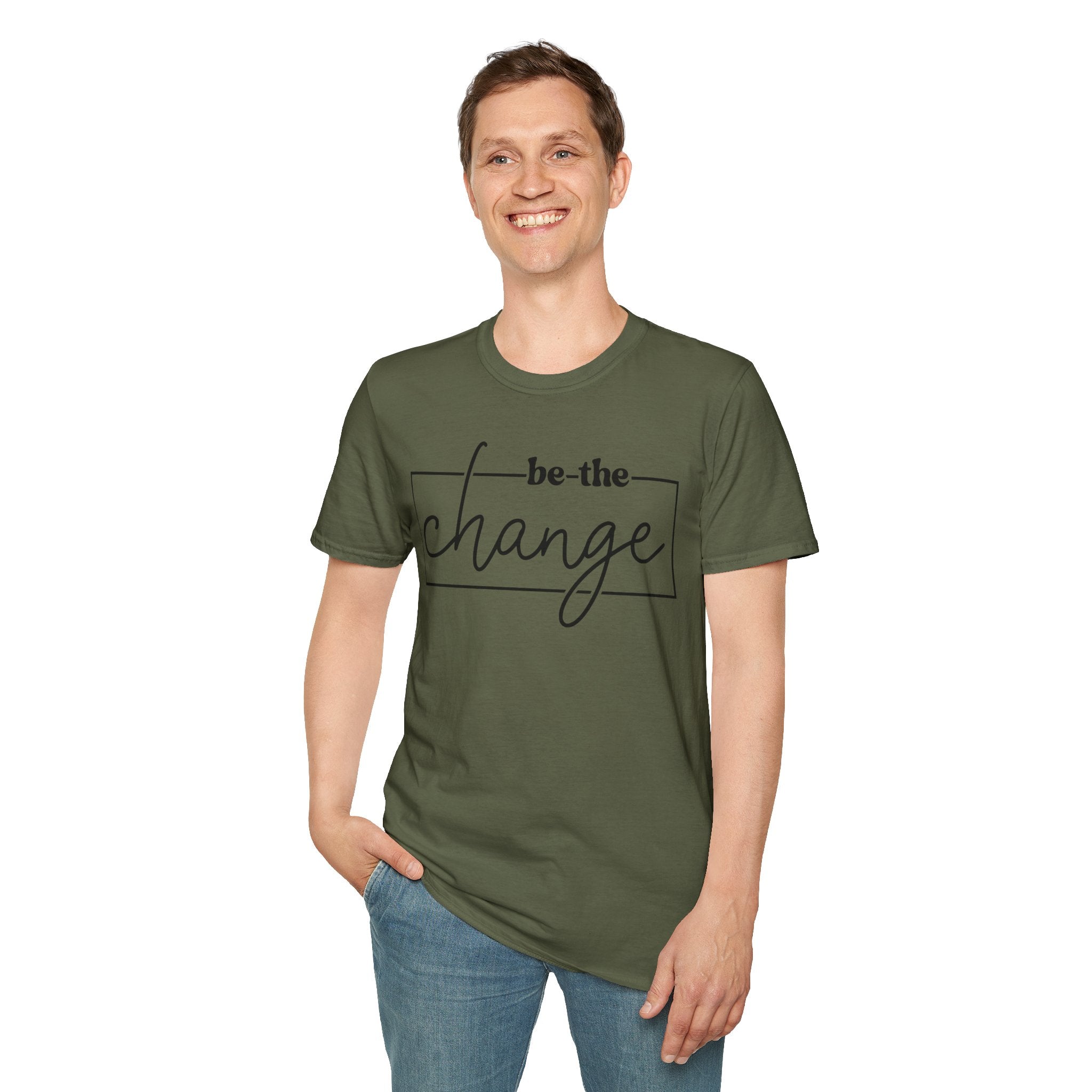 Be The Change Unisex T-Shirt XS-5XL