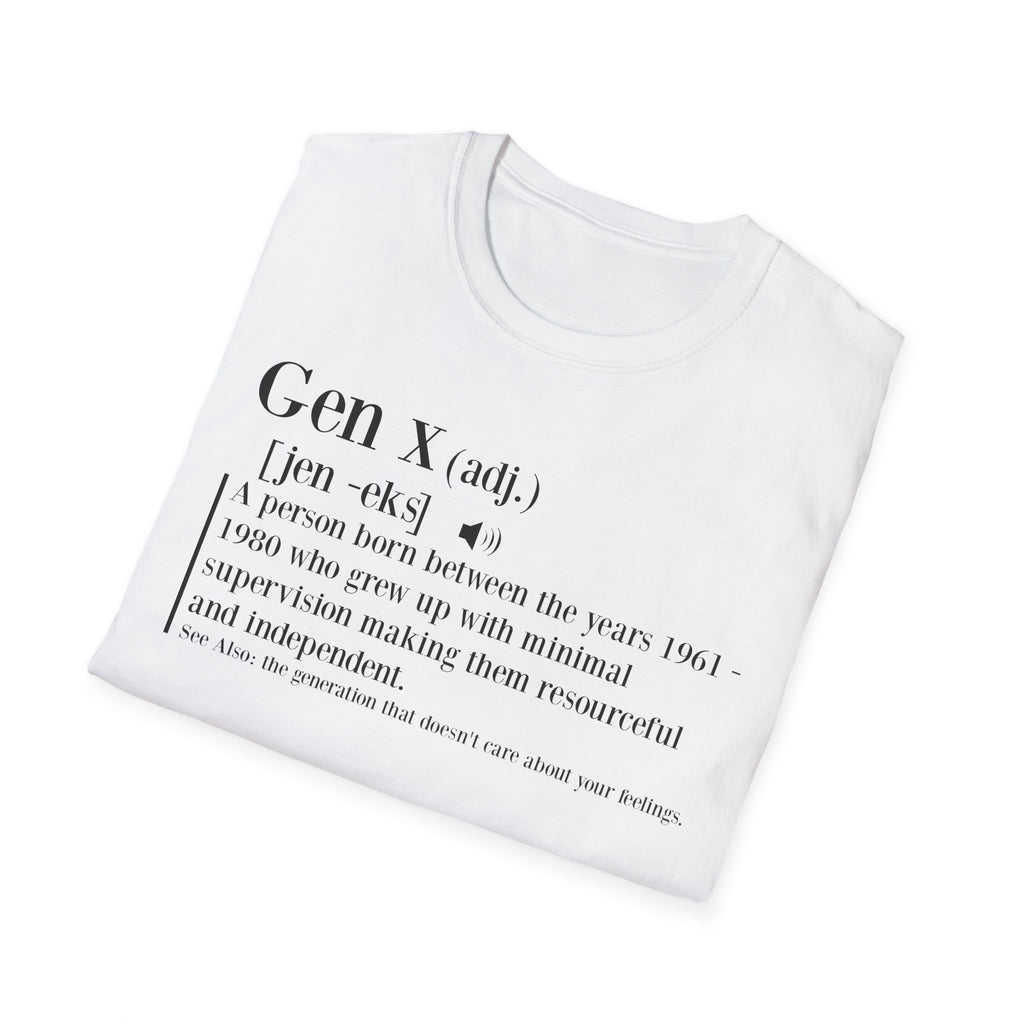 Gen X Definition T-Shirt