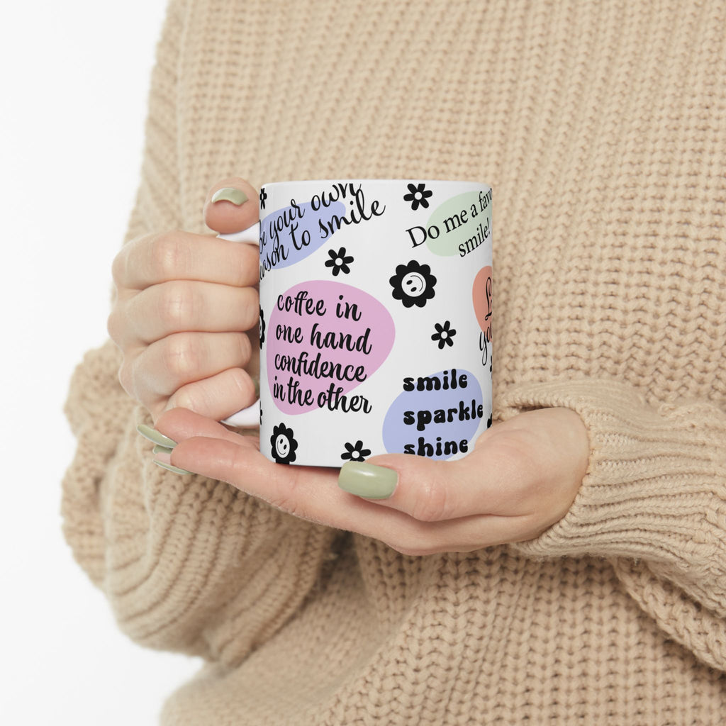 Mental Health Positive Affirmations Coffee Mug 11oz 15oz