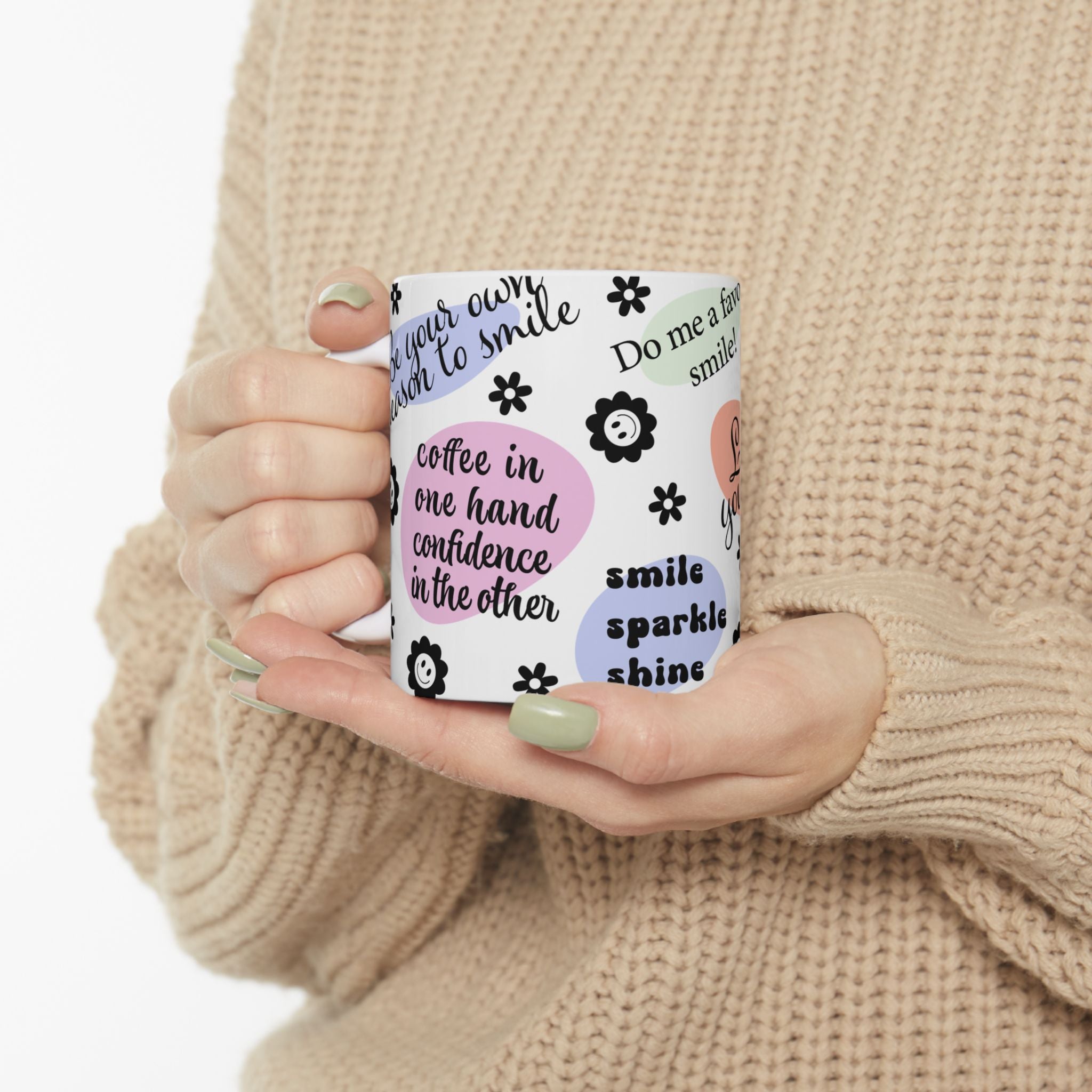 Mental Health Positive Affirmations Coffee Mug 11oz 15oz