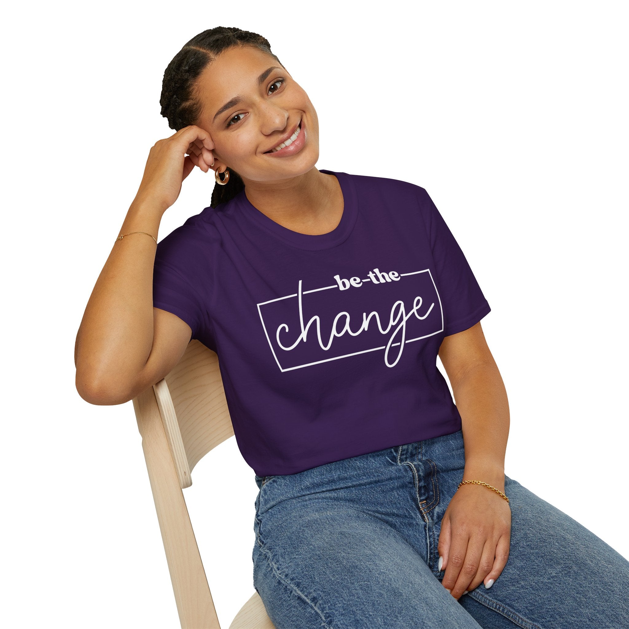 Be The Change Unisex T-Shirt XS-5XL
