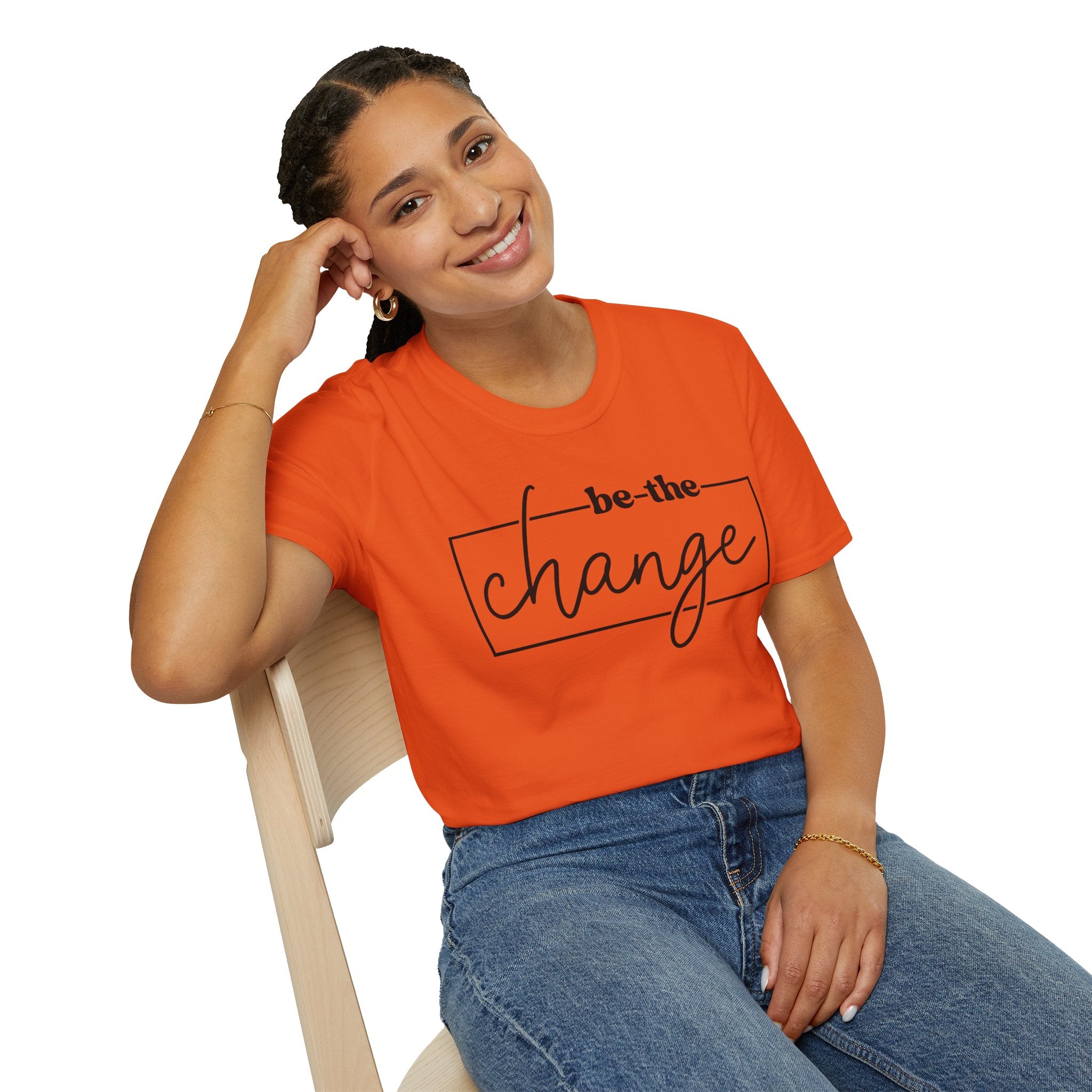 Be The Change Unisex T-Shirt XS-5XL
