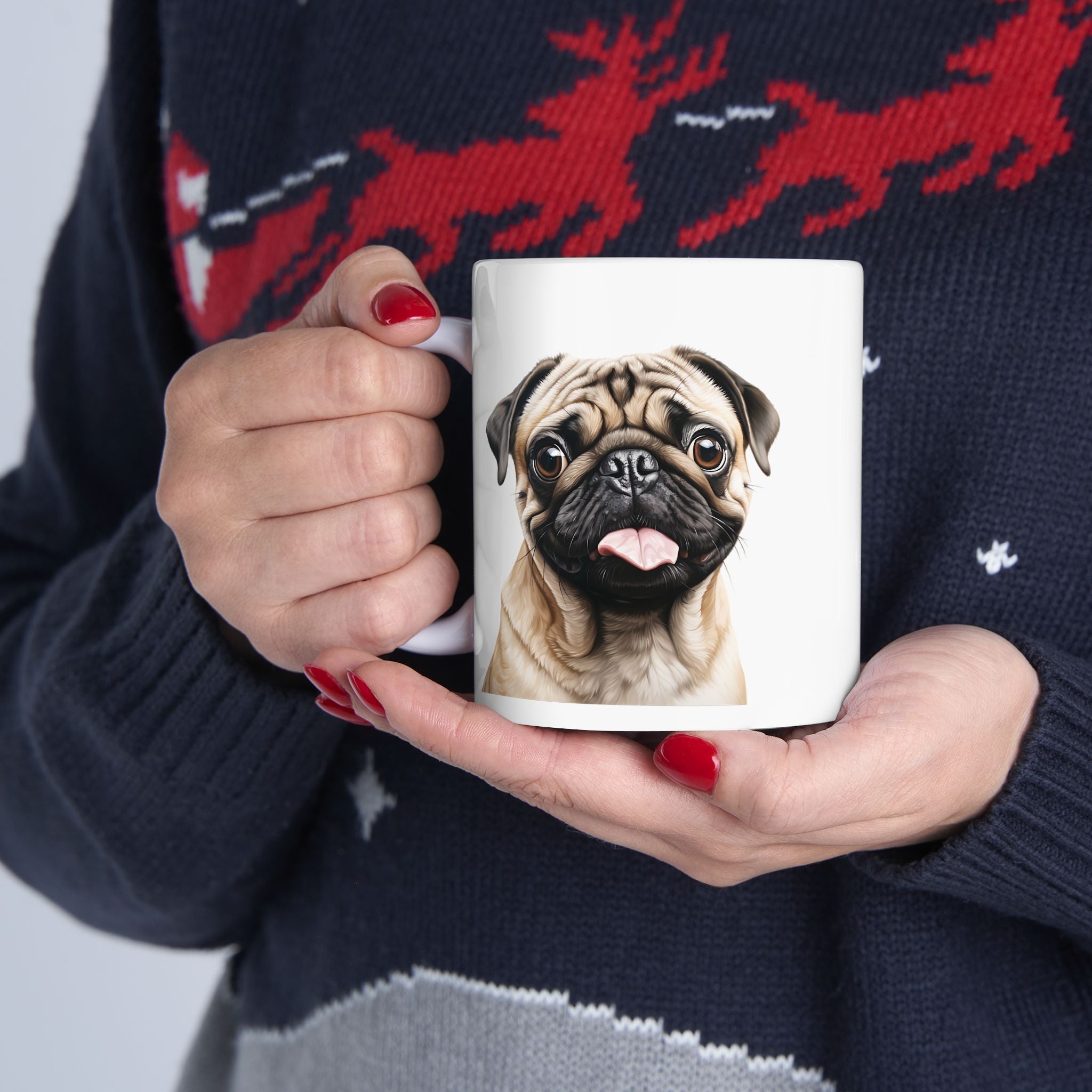 Funny Dog Pug Mug