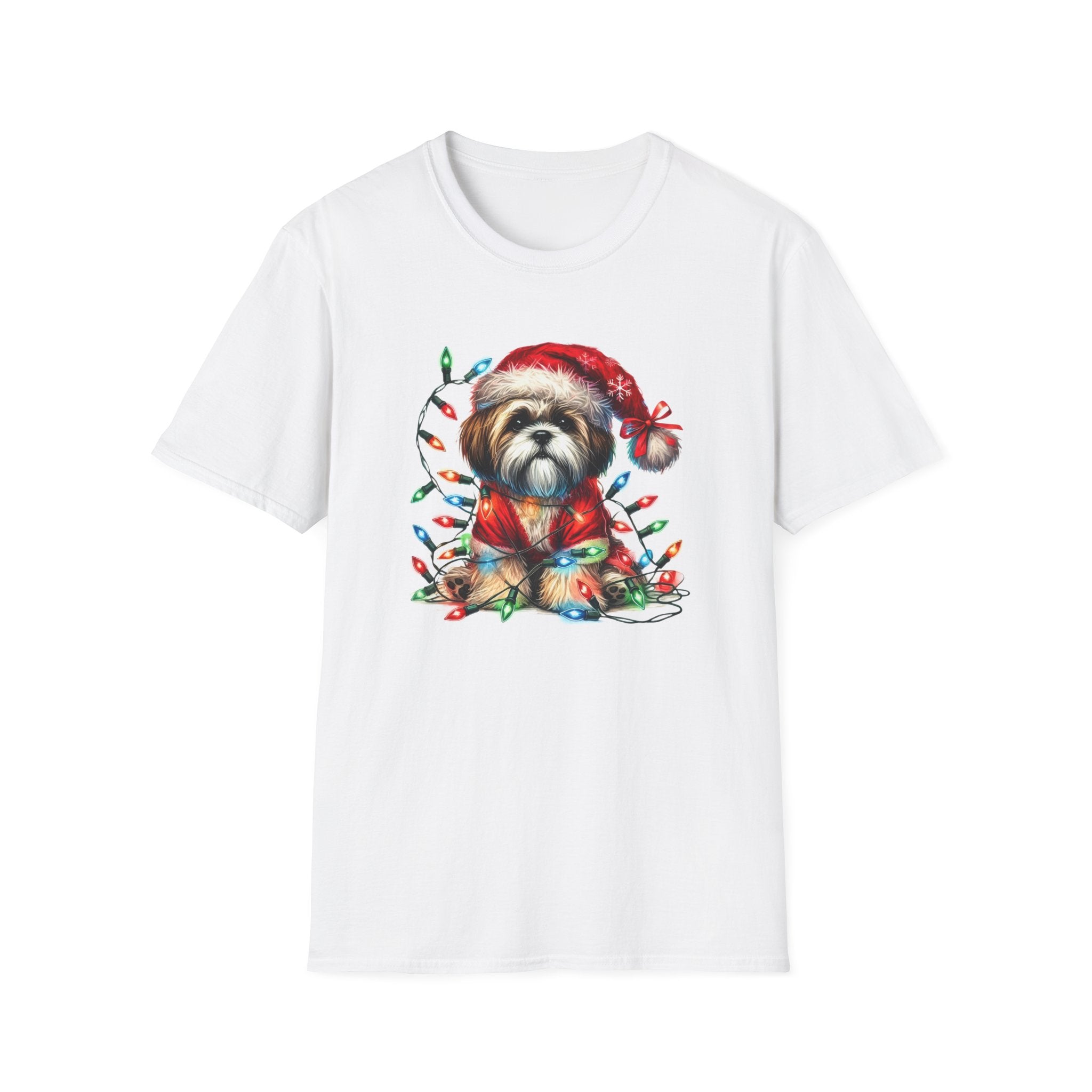 Christmas Lights Shih Tsu T-Shirt