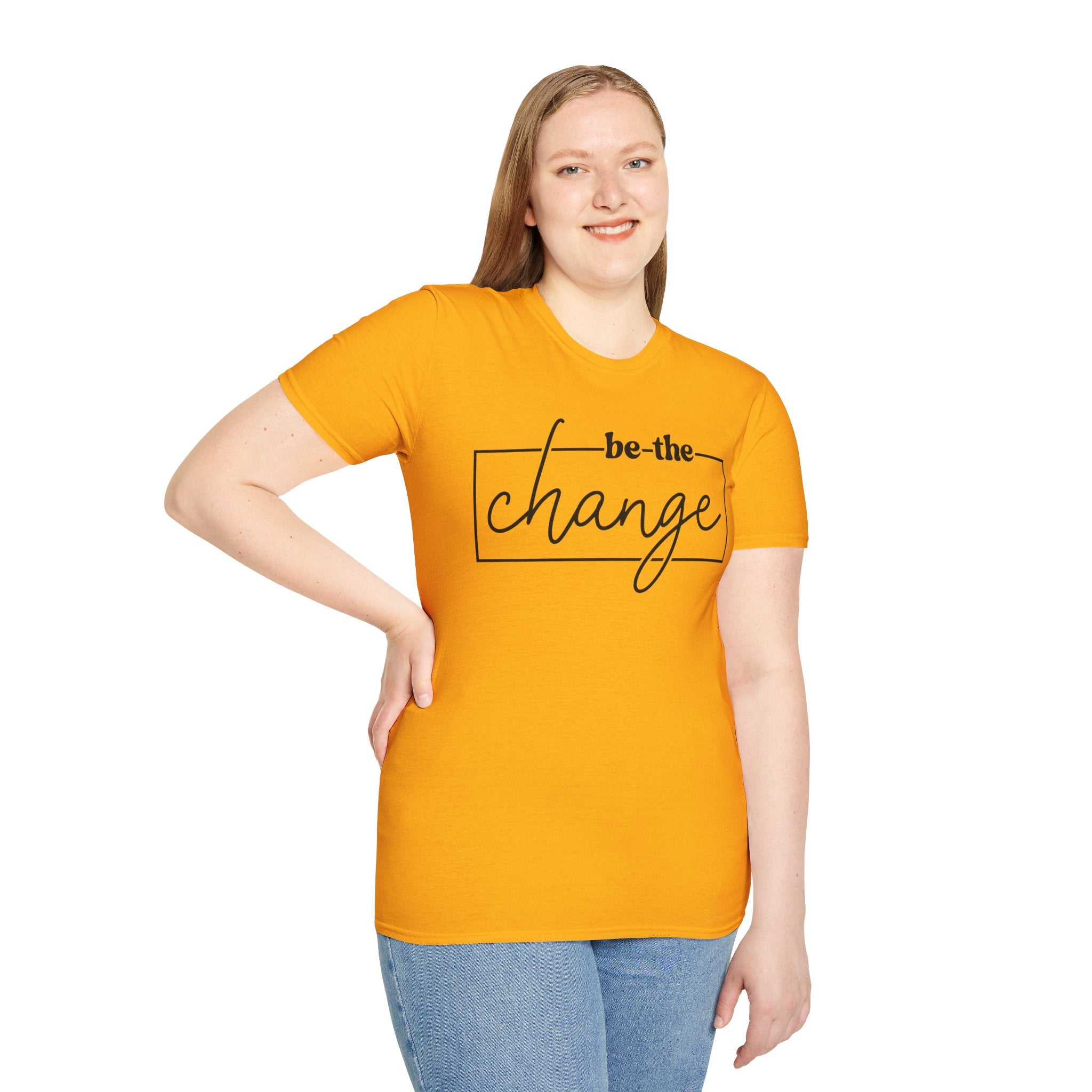 Be The Change Unisex T-Shirt XS-5XL