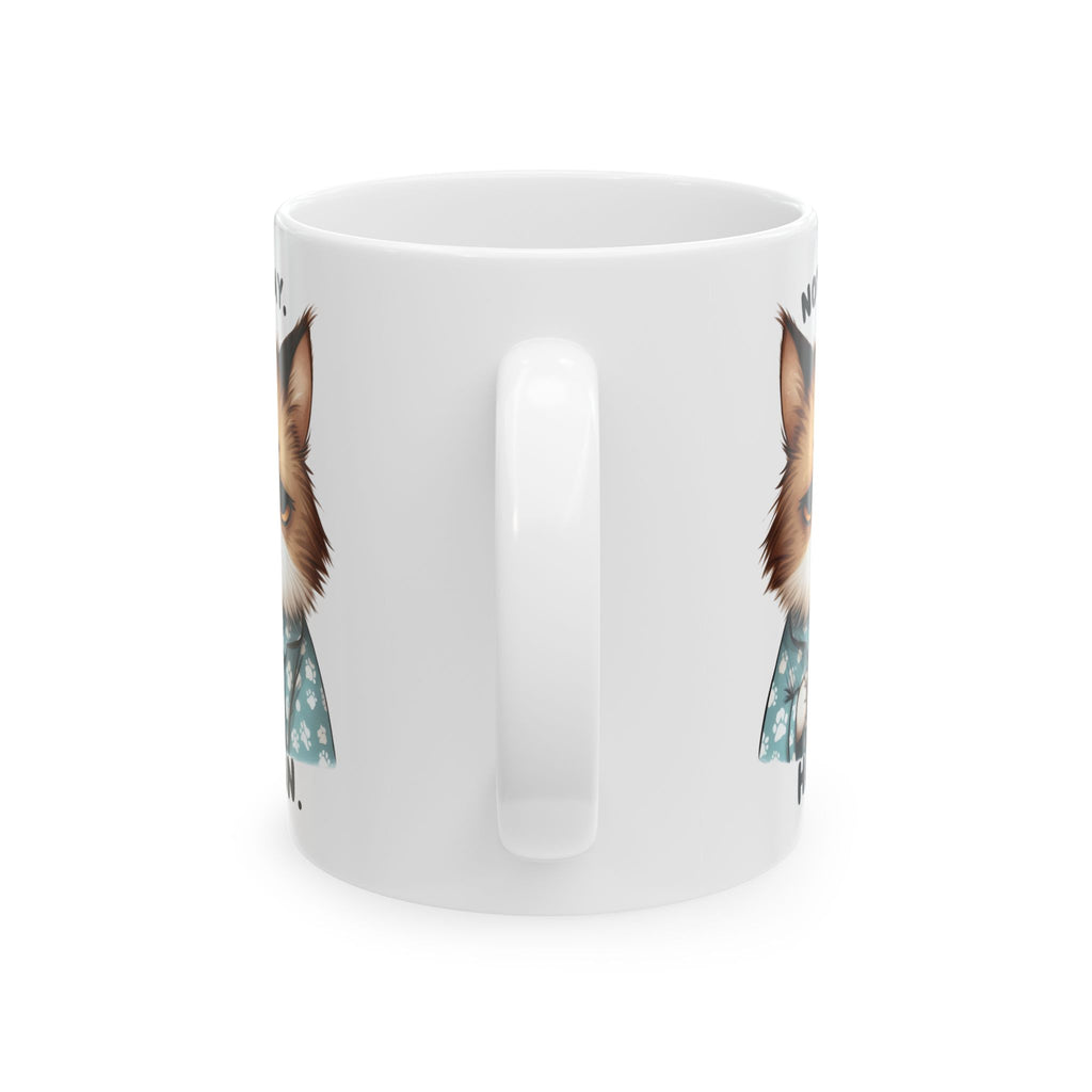 Grumpy Cat Not Today Human Coffee Mug