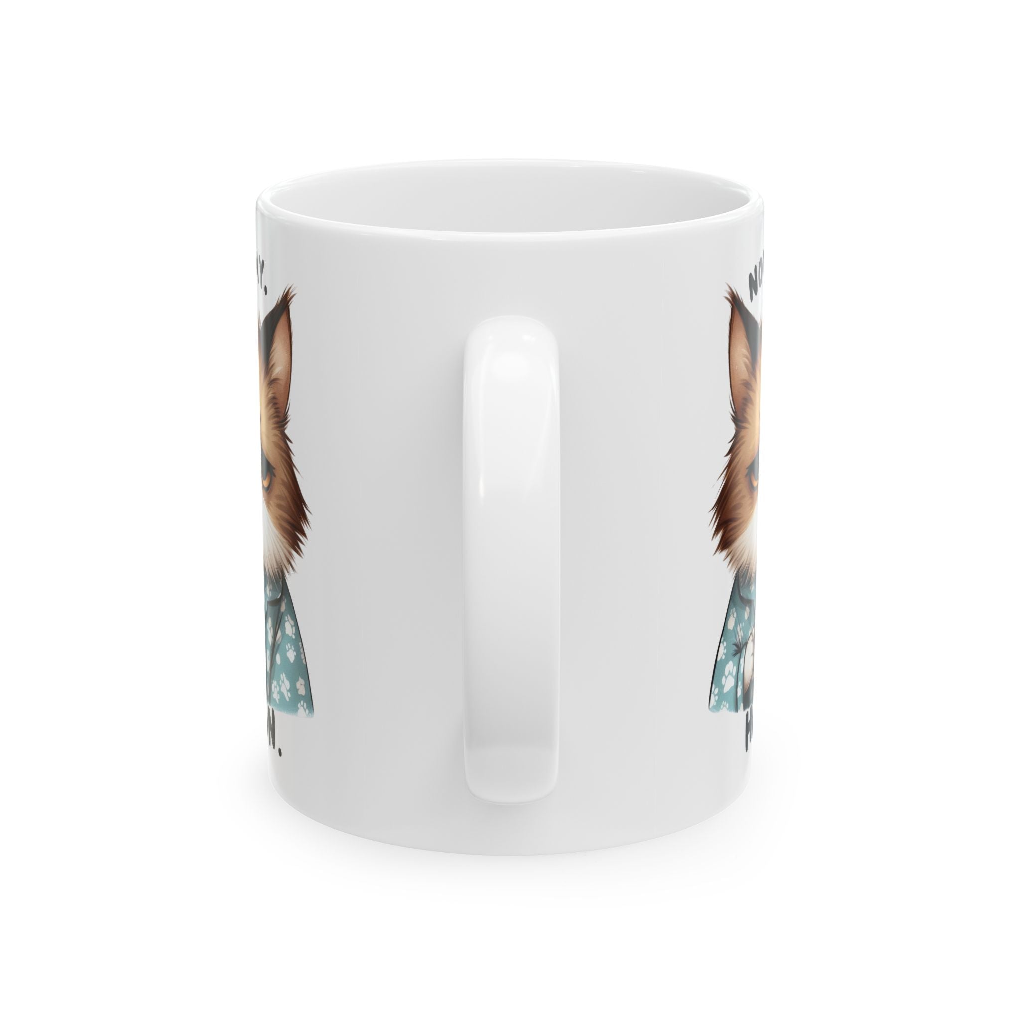 Grumpy Cat Not Today Human Coffee Mug