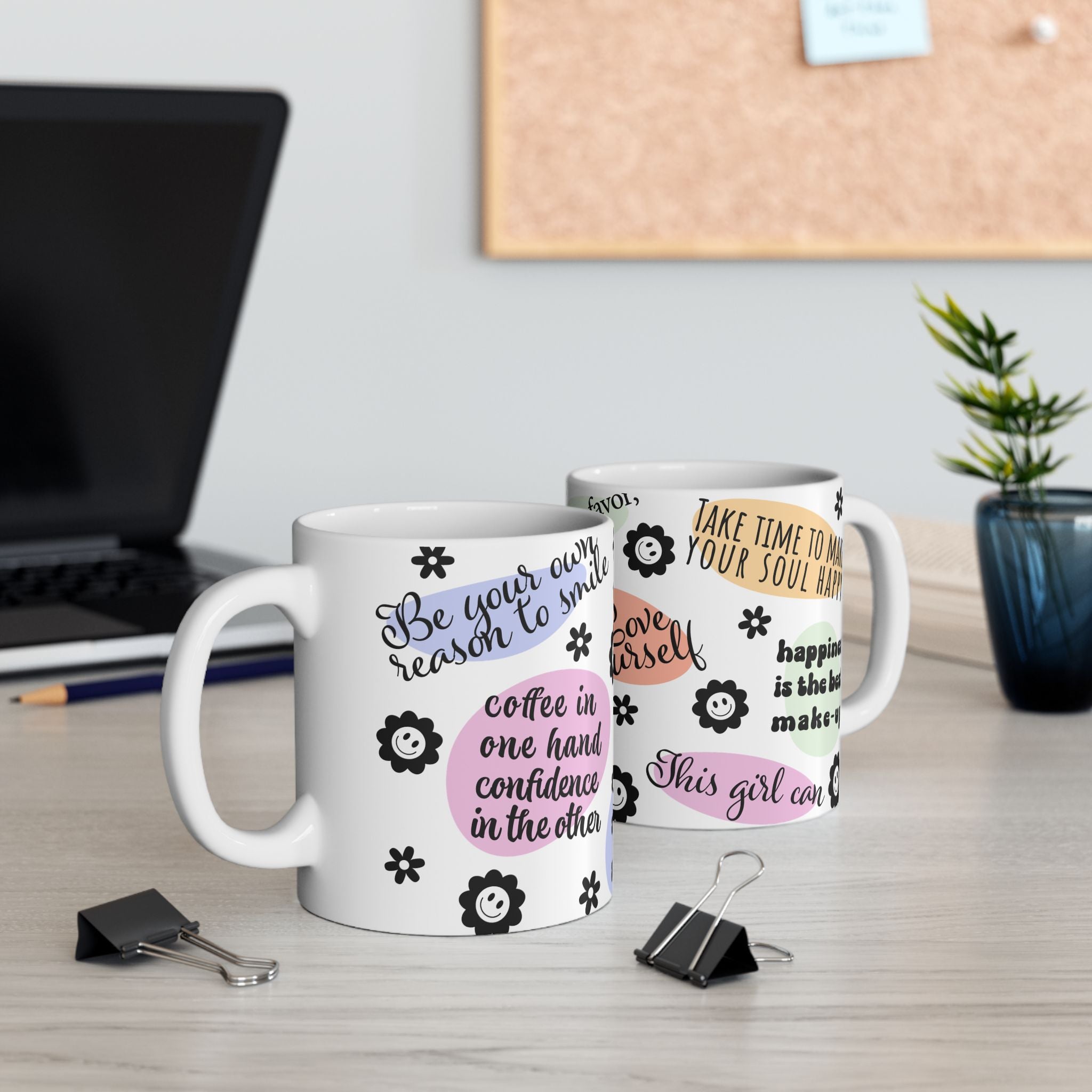 Mental Health Positive Affirmations Coffee Mug 11oz 15oz