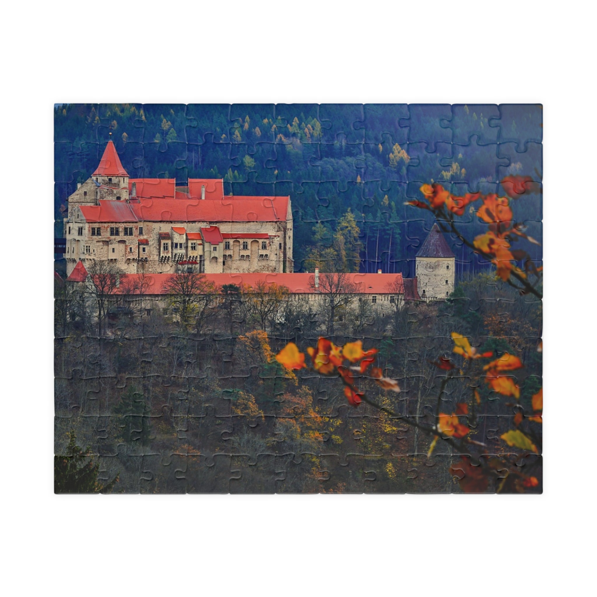 Jigsaw Puzzle - Beautiful Castle in Autumn Forest
