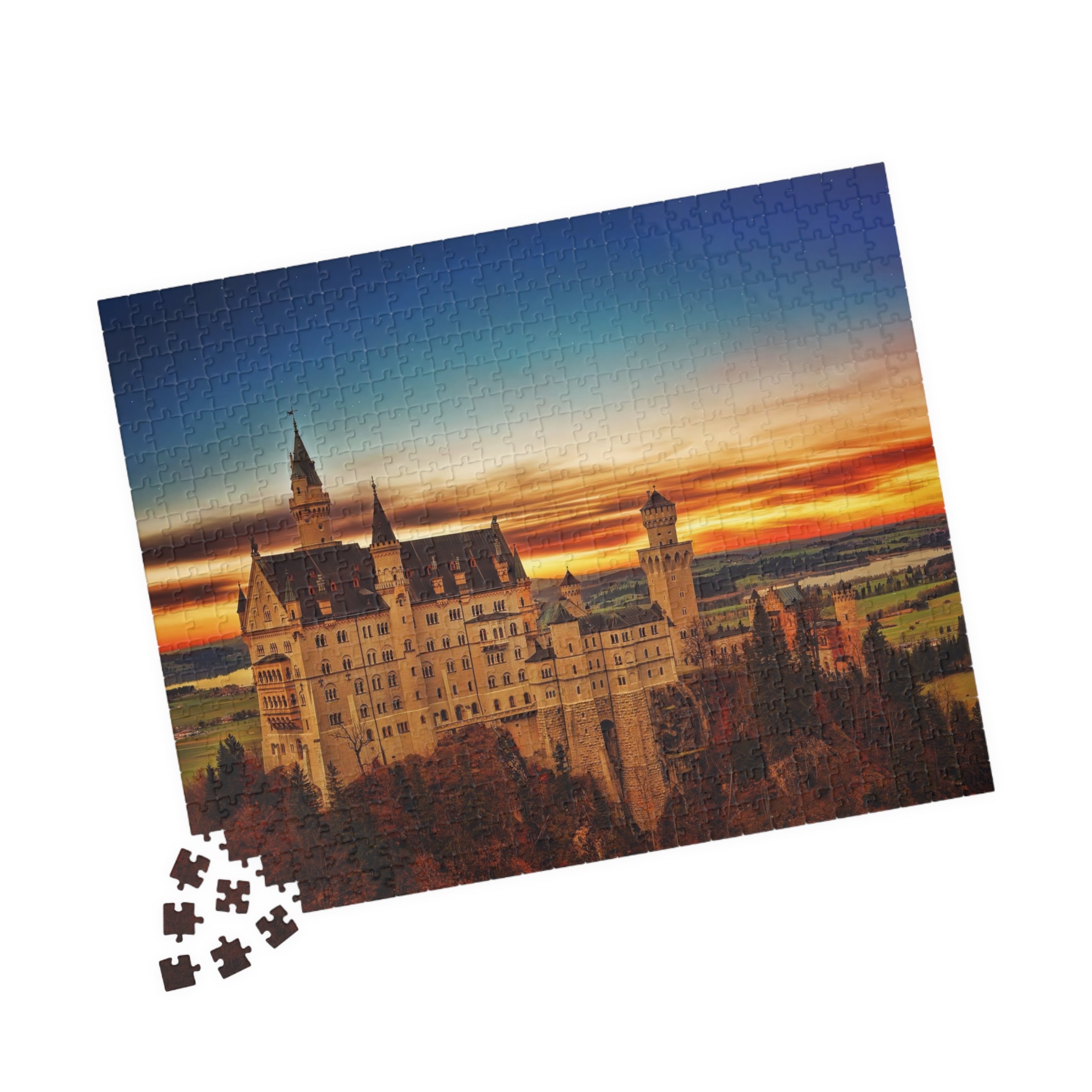 Jigsaw Puzzle Neuschwanstein Castle Germany