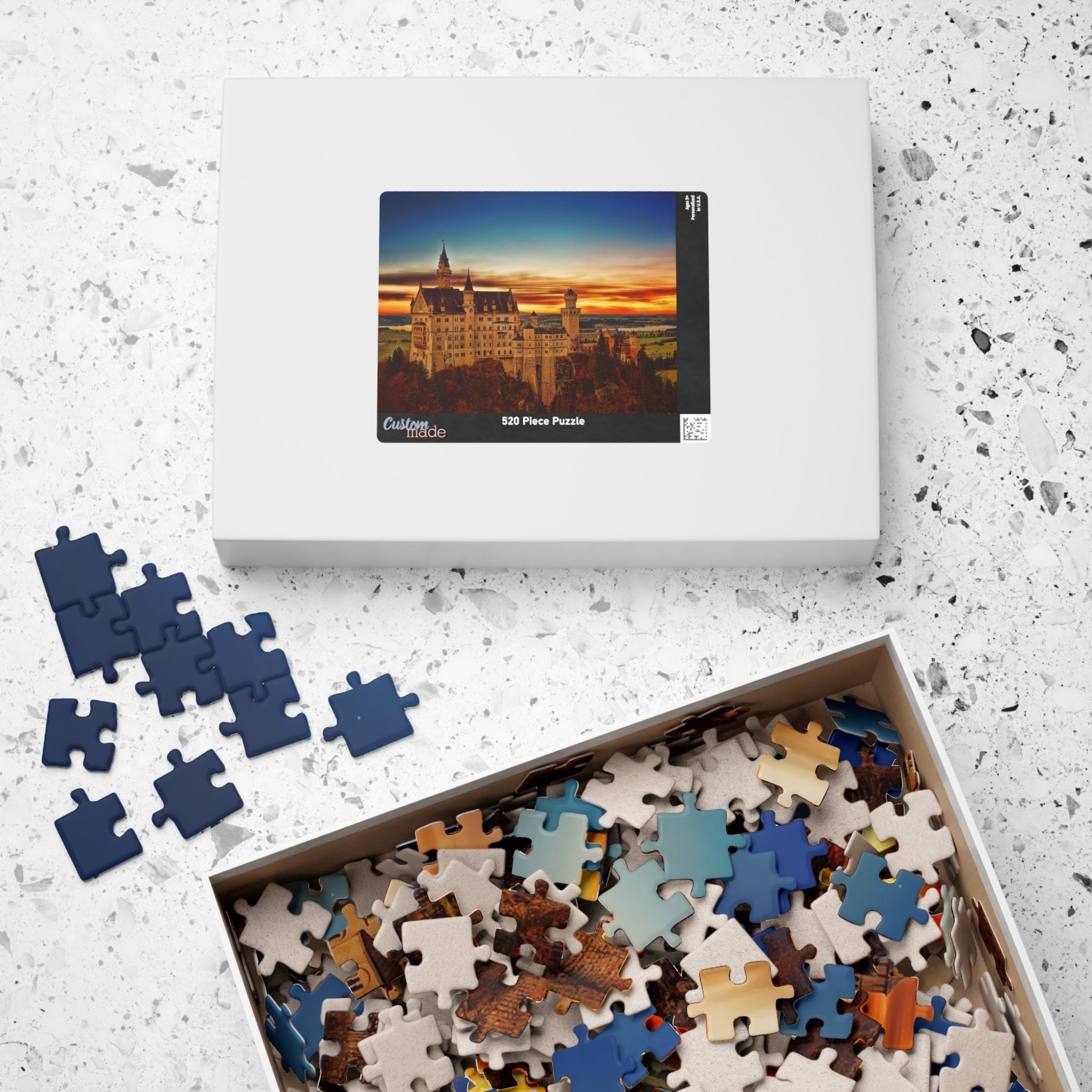 Jigsaw Puzzle Neuschwanstein Castle Germany