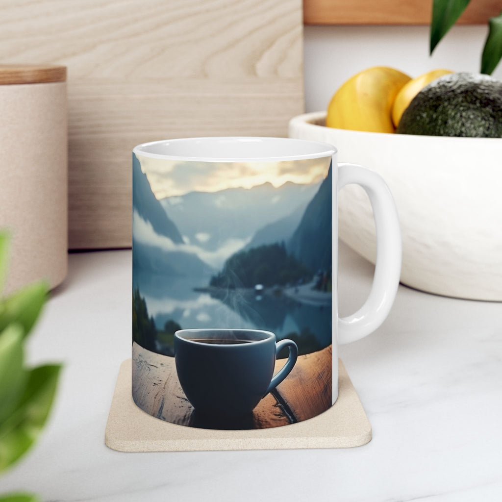 Morning Scene Ceramic Mug