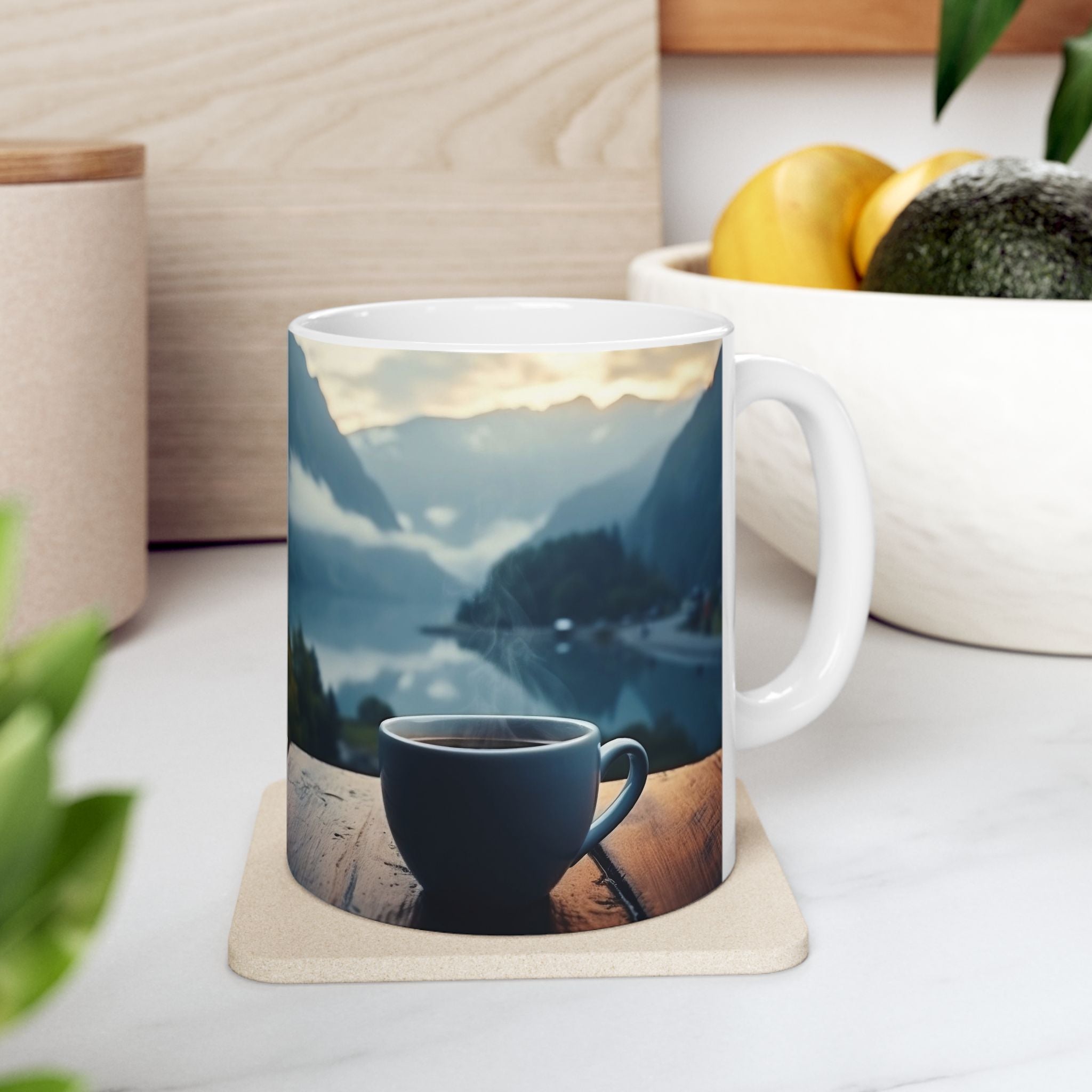 Morning Scene Ceramic Mug