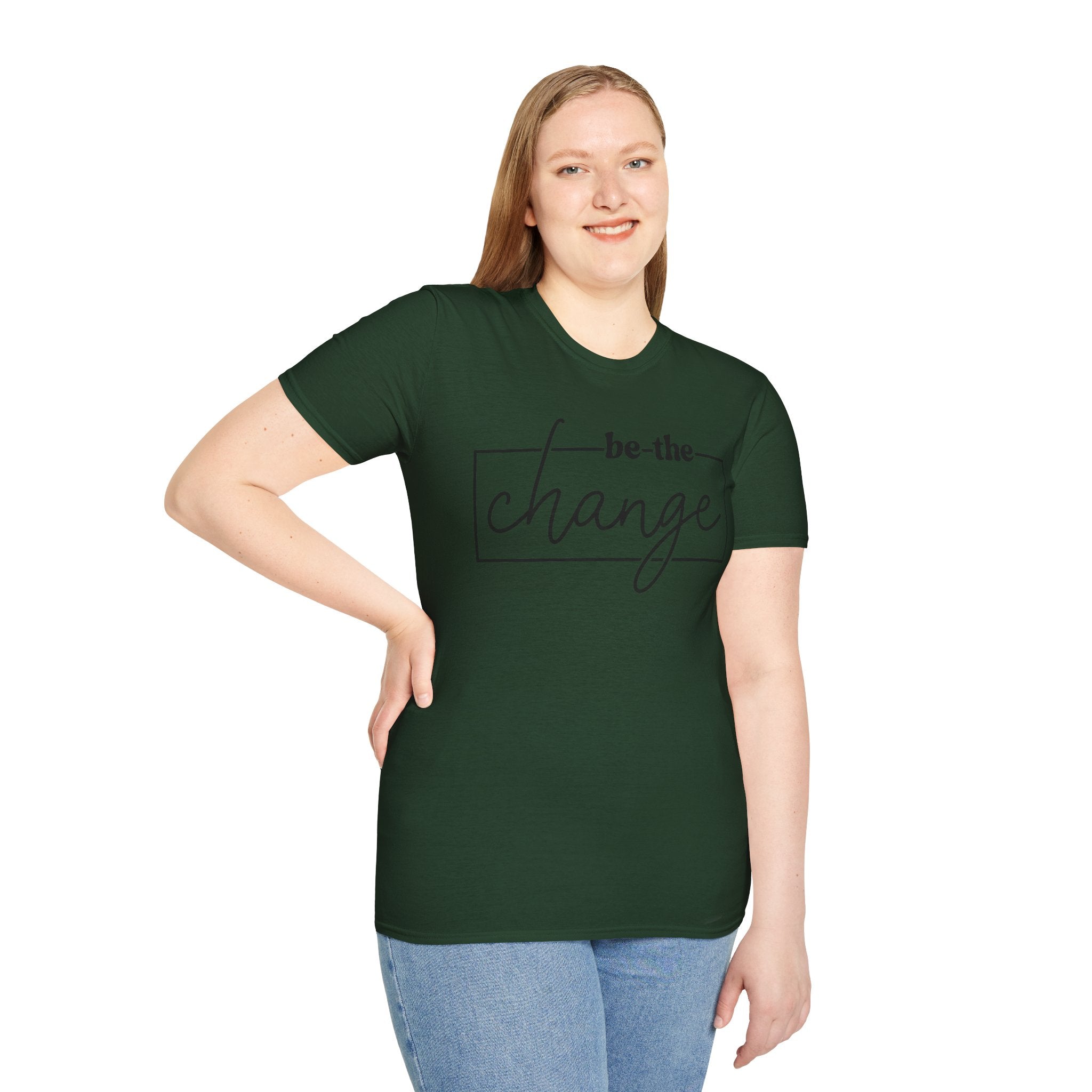 Be The Change Unisex T-Shirt XS-5XL