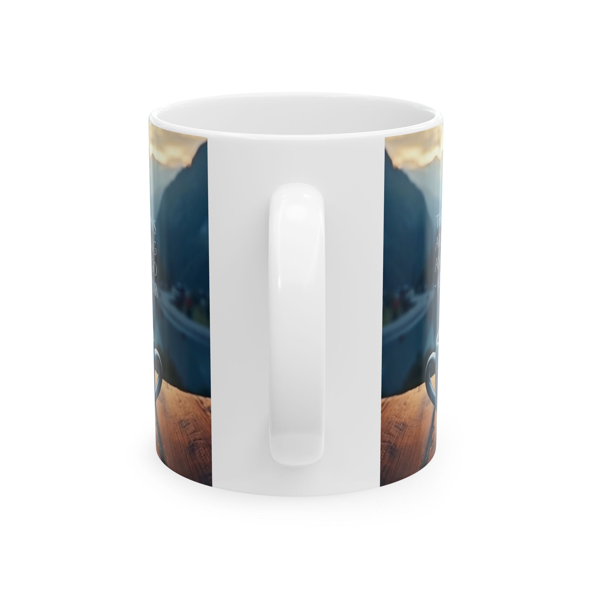 Mountain Scene Ceramic Mug