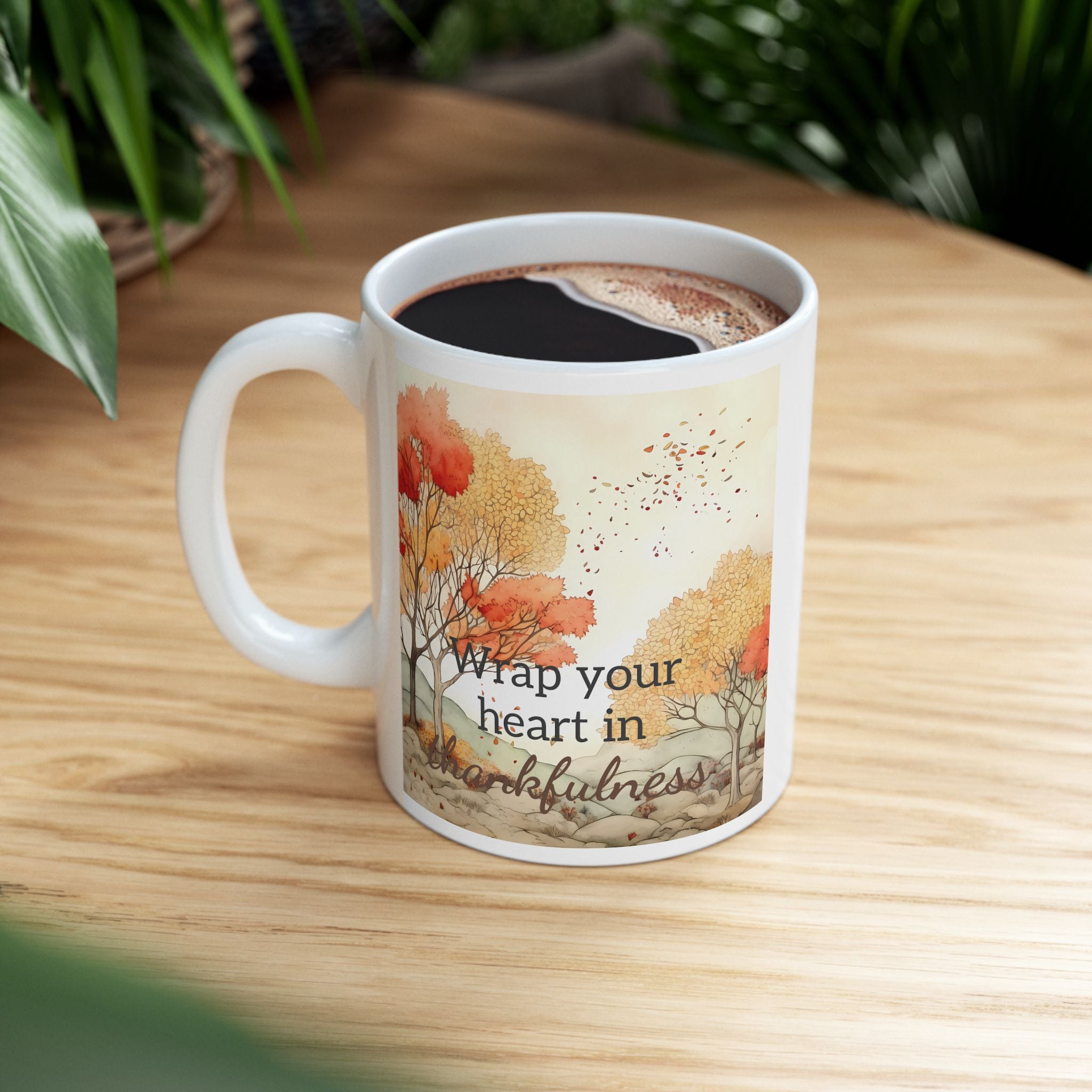 Cozy Autumn Mug | Fall Coffee Cup | Sweater Weather Gift | Pumpkin Spice Season Mug | 11oz & 15oz Ceramic Cup | Artful Aggie Design