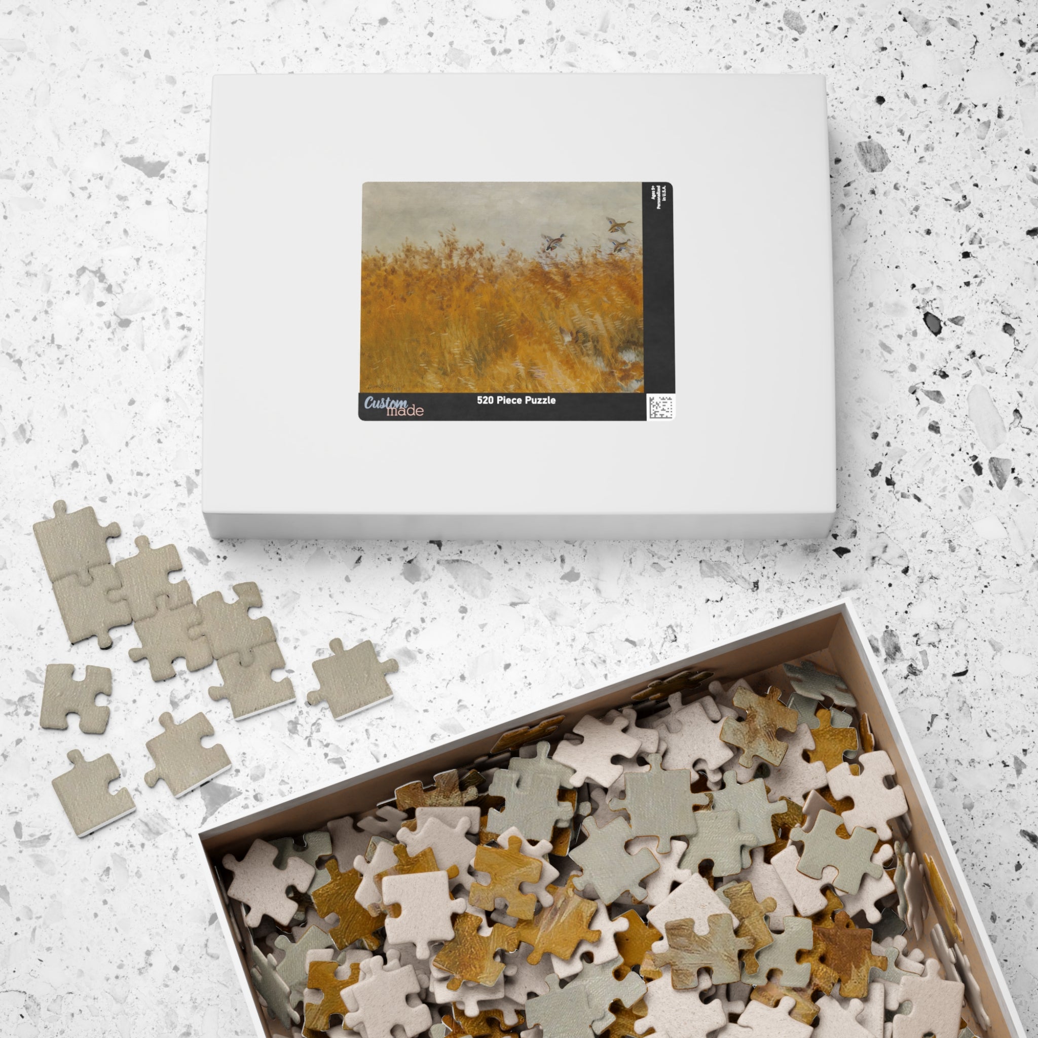 Jigsaw Puzzle - Mallard Ducks in the Field