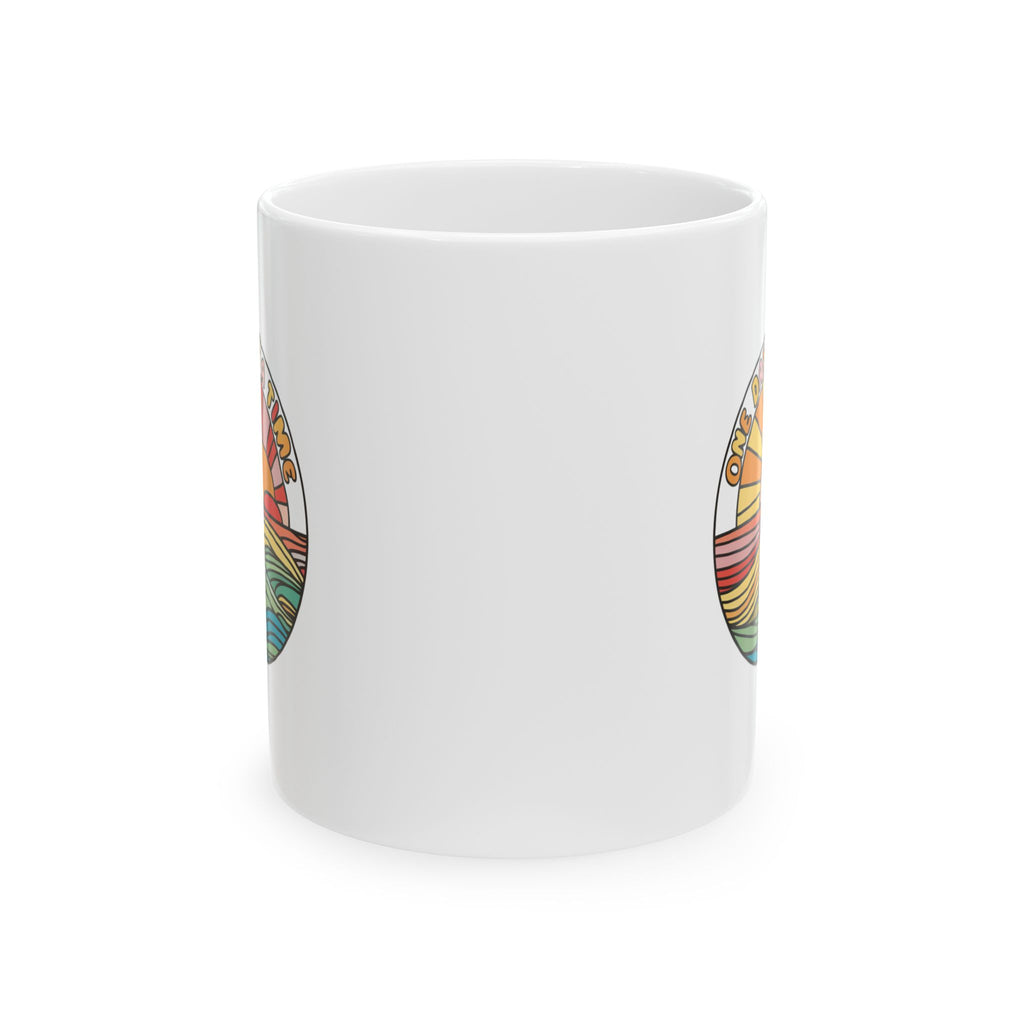 Mental Health One Day at a Time Coffee Mug 11oz 15oz