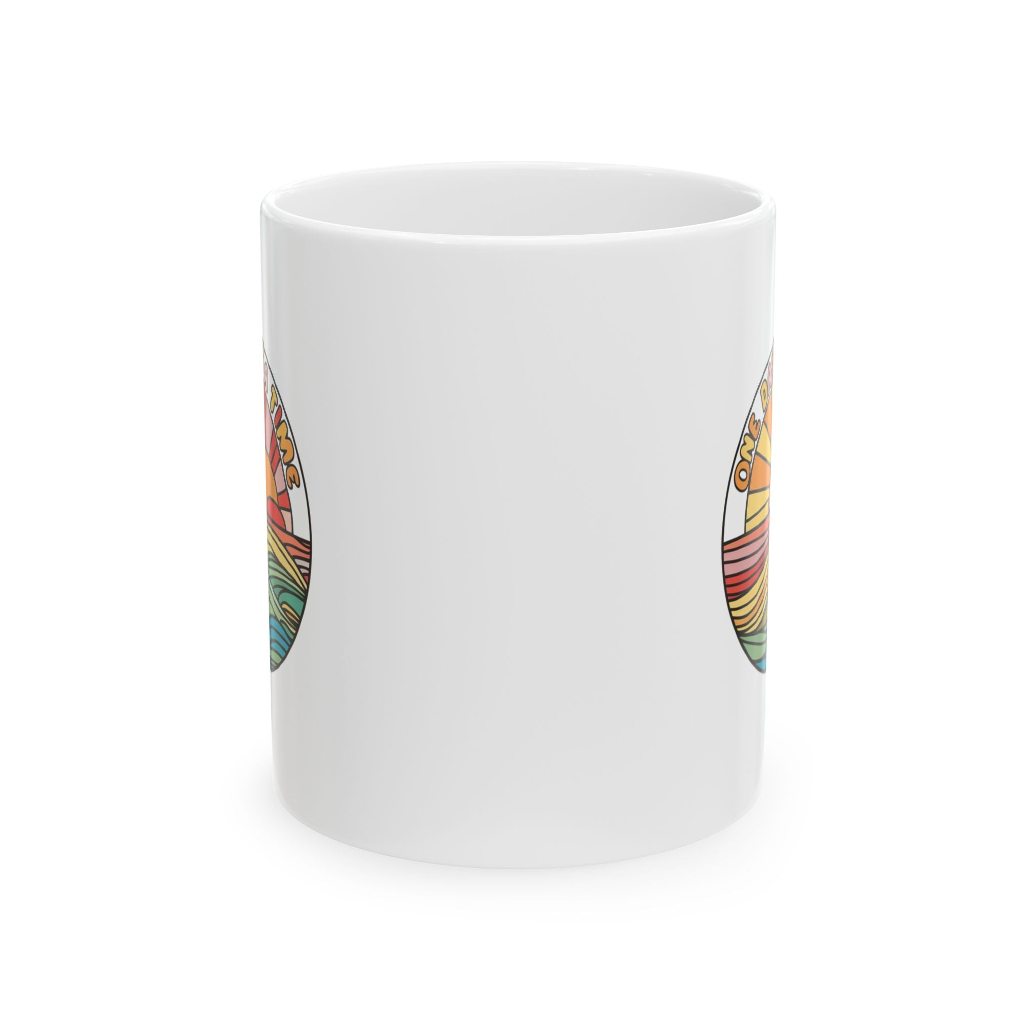 Mental Health One Day at a Time Coffee Mug 11oz 15oz